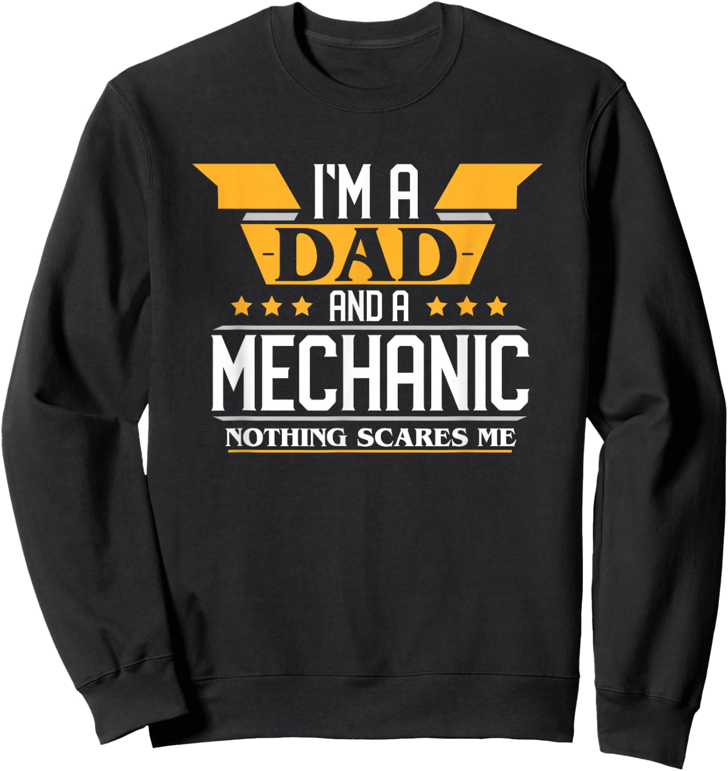 Mechanic Gifts Men's Funny Mechanic Father's Day Sweatshirt - Sweatshirt | Black