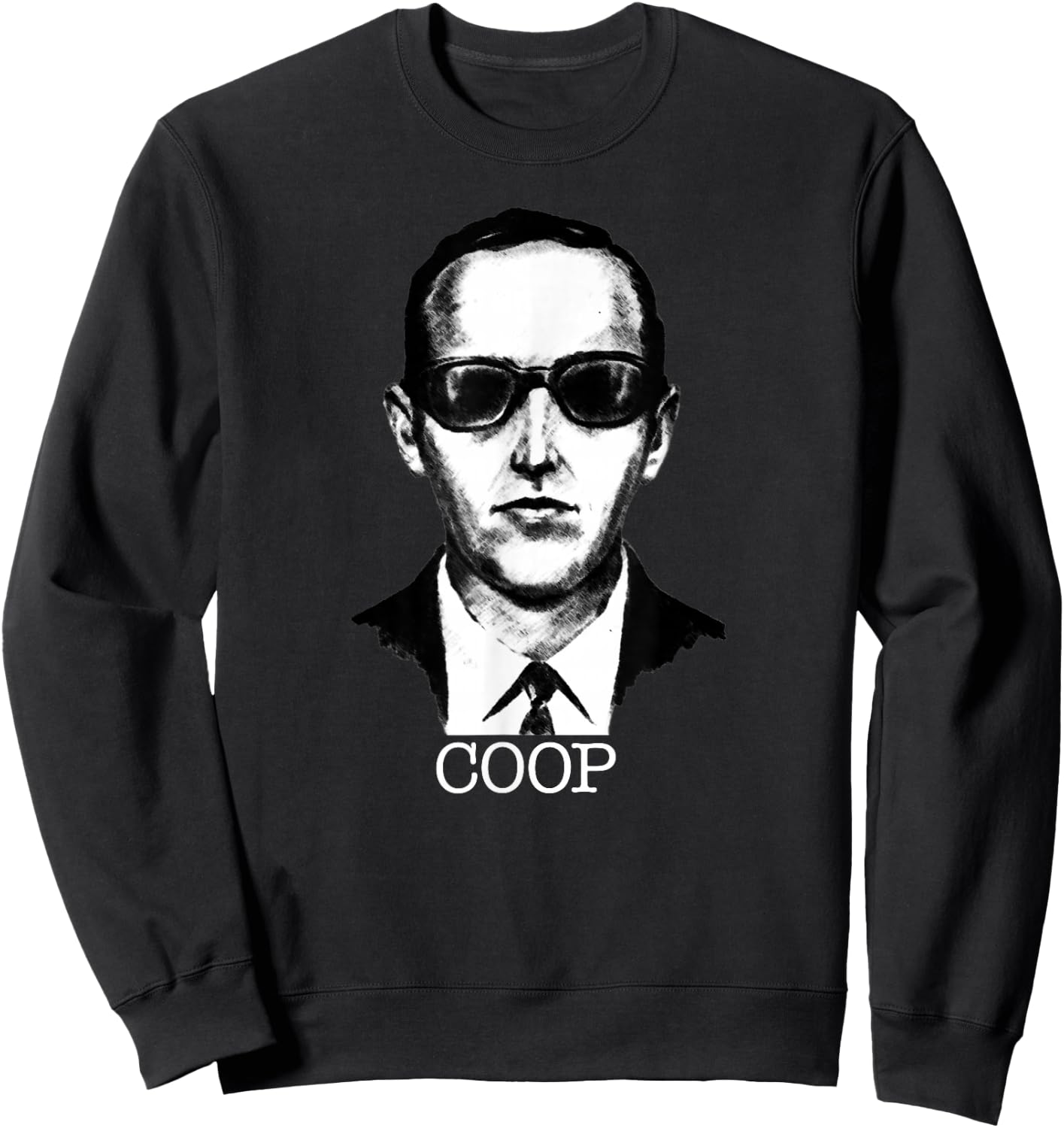 D. B. Cooper, Cool Design, The Coop, Artists Impression Sweatshirt - Sweatshirt | Black