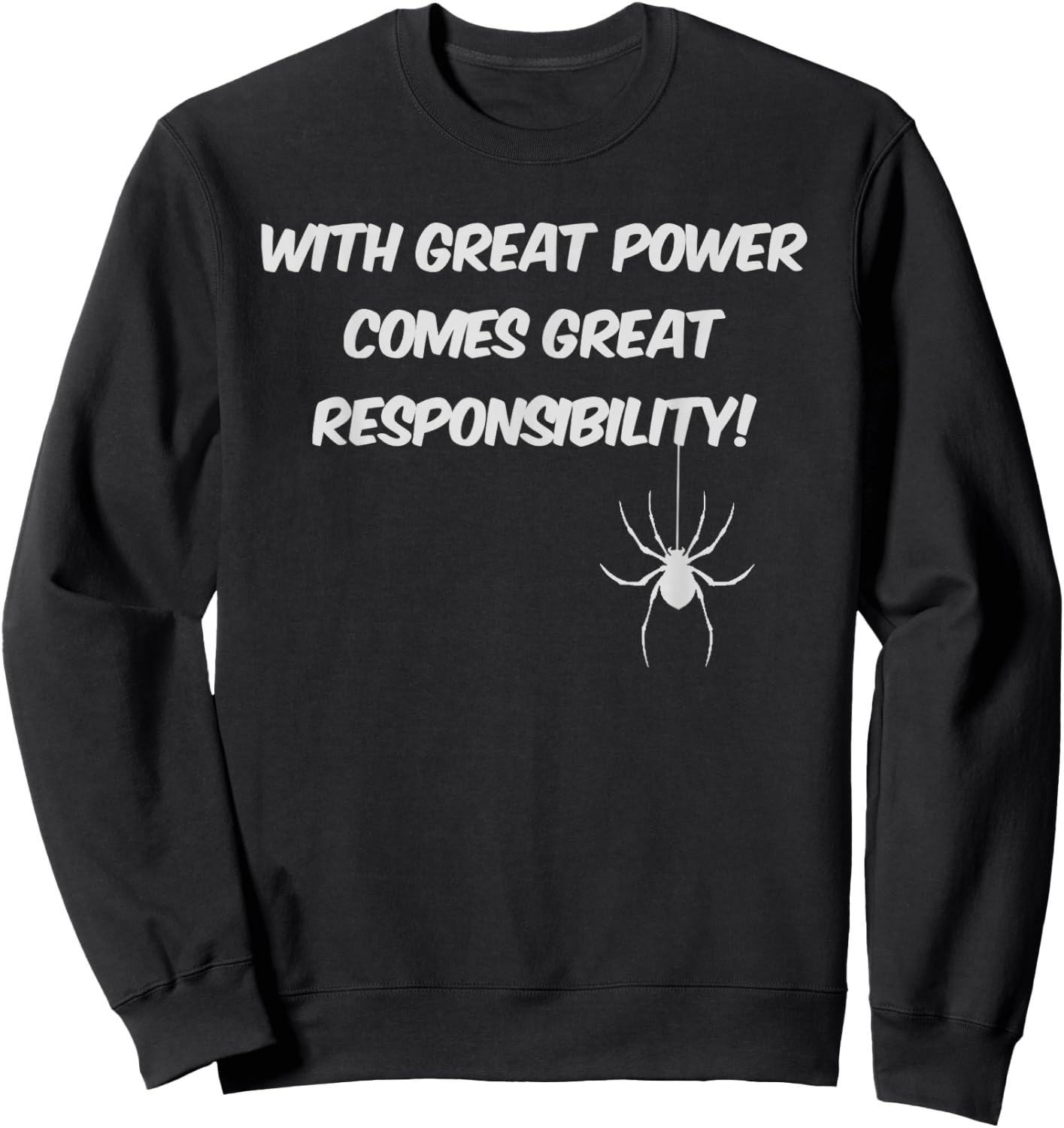 Super Villain Comic Book Super Hero Graphic Novel Sweatshirt - Sweatshirt | Black