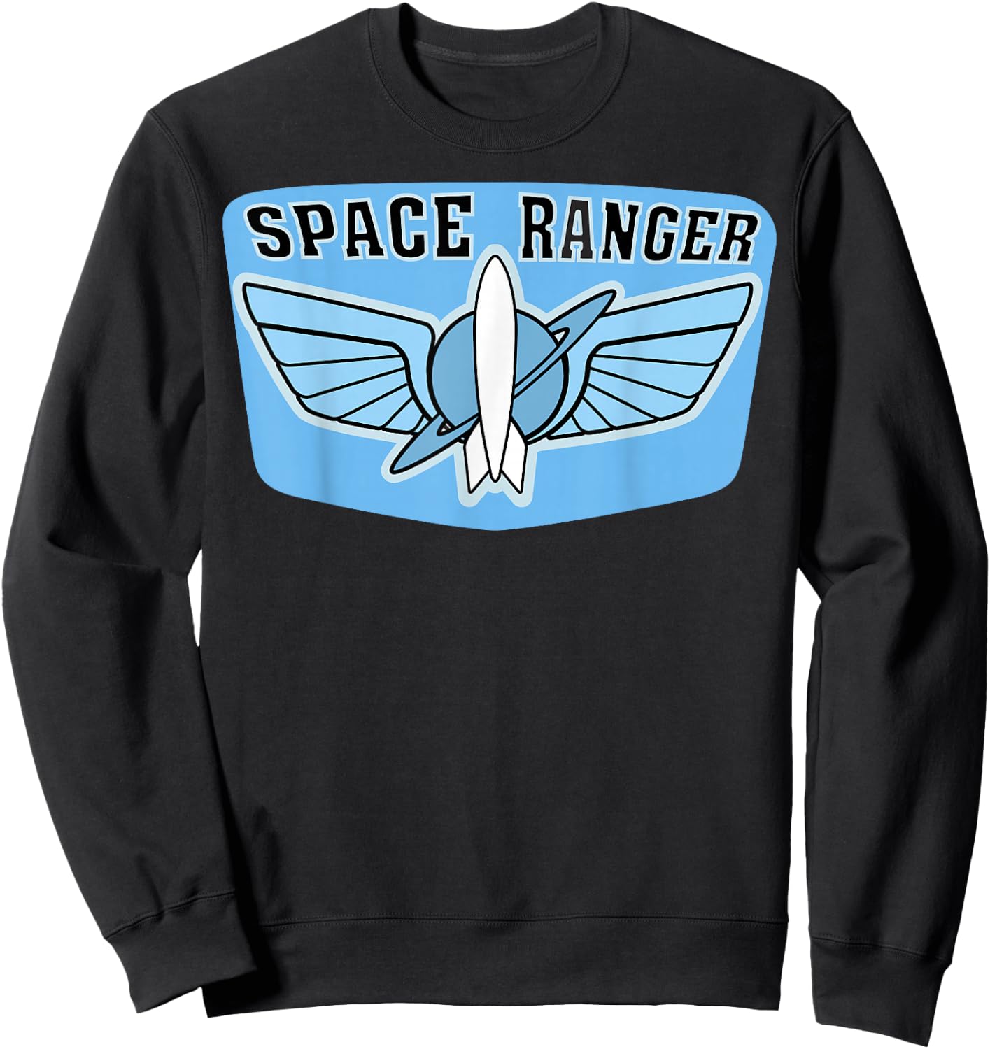Disney Pixar Toy Story Space Ranger Badge Sweatshirt - Sweatshirt | Black