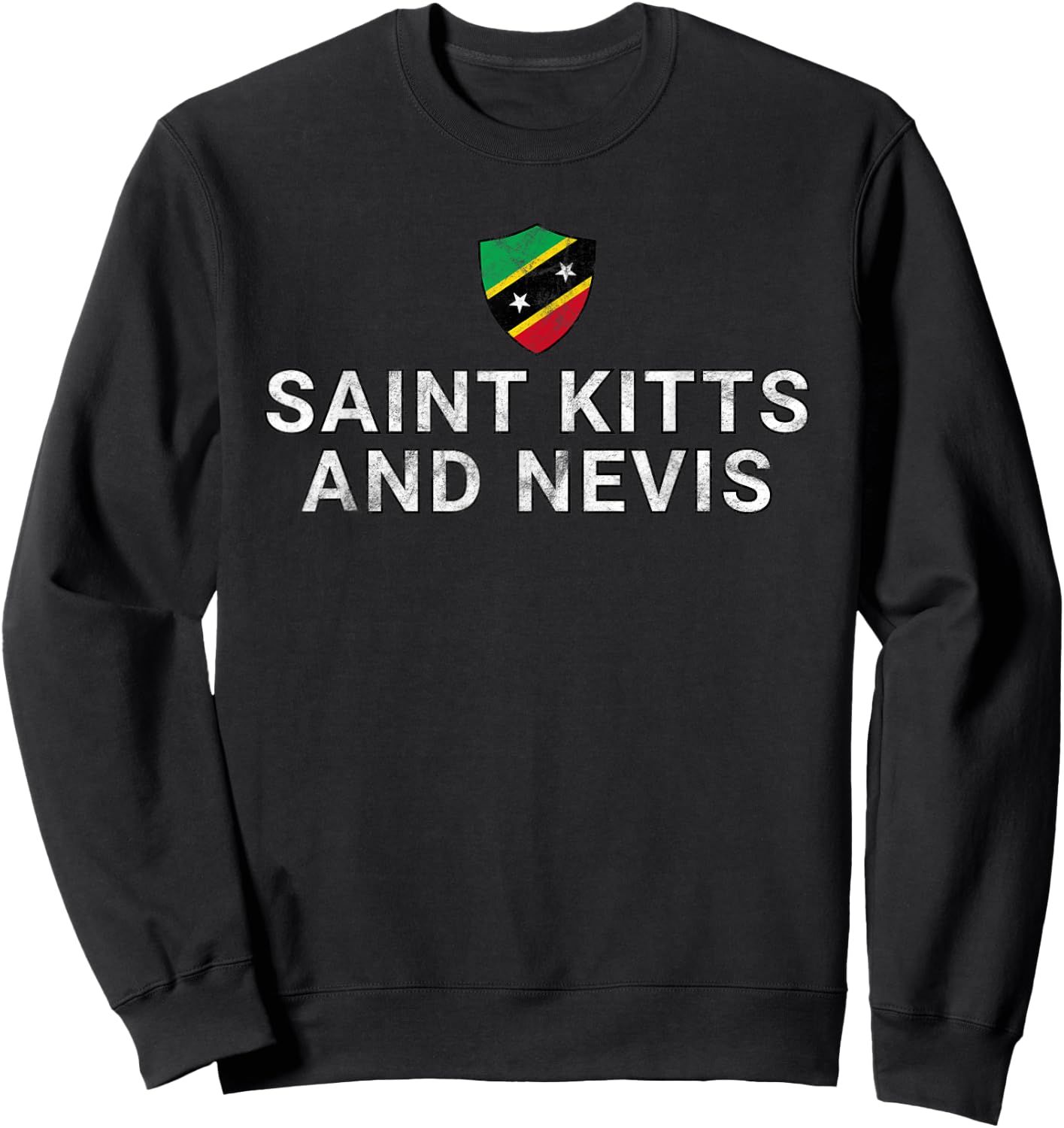 Saint Kitts and Nevis Sweatshirt - Sweatshirt | Black