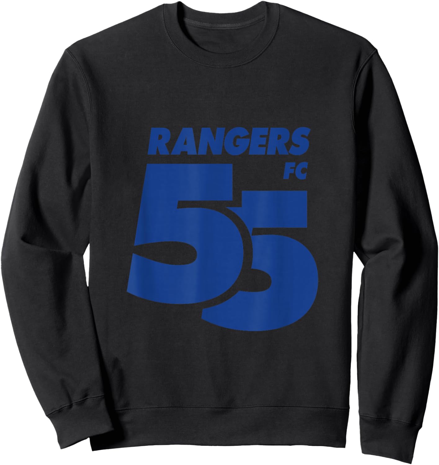 RFC 55th Scottish Premiership Winners Rangers Champion55 Sweatshirt - Sweatshirt | Black