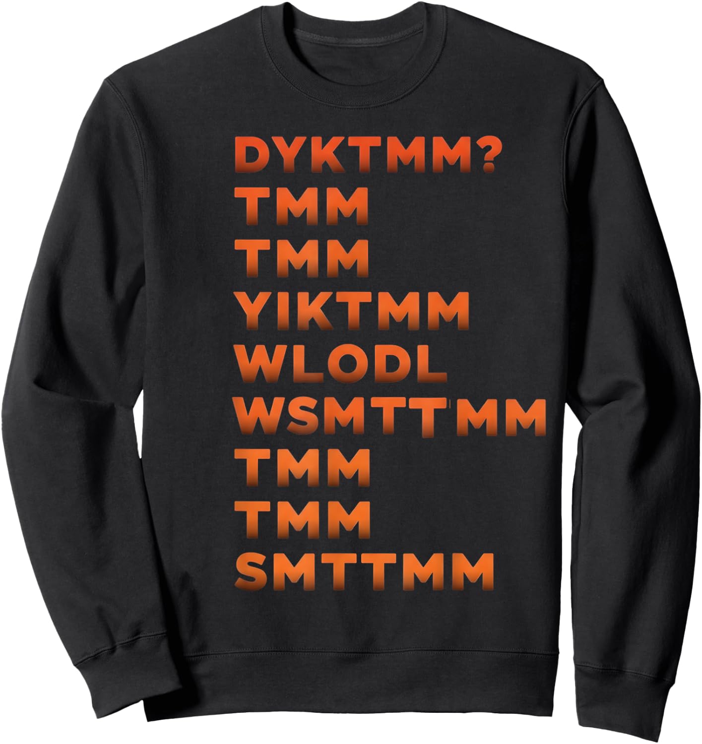 do You Know the Muffin man DYKTMM? Muffin Funny Nostalgic Sweatshirt - Sweatshirt | Black