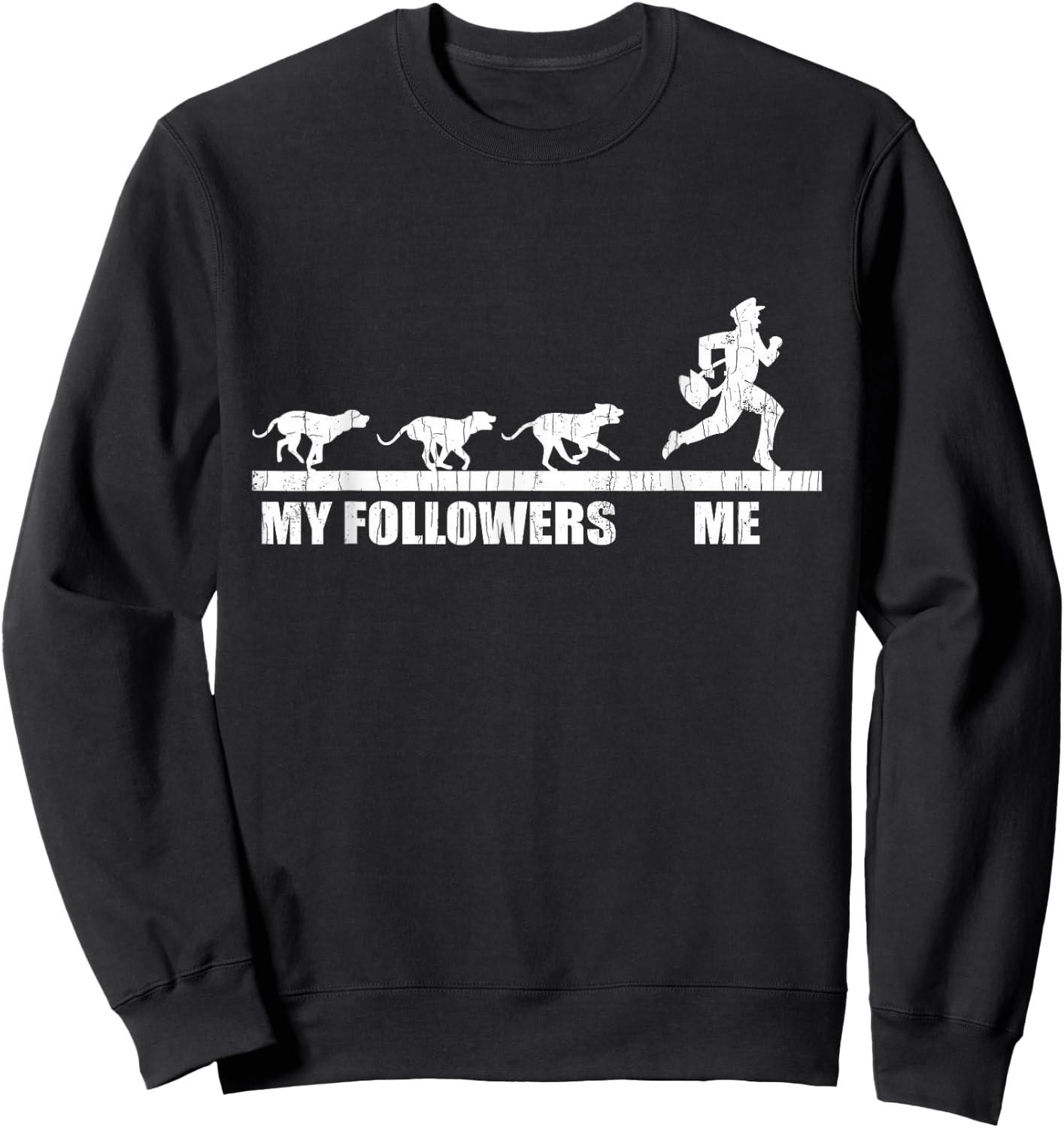 Postal Worker Funny Delivery Mailman Sweatshirt - Sweatshirt | Black