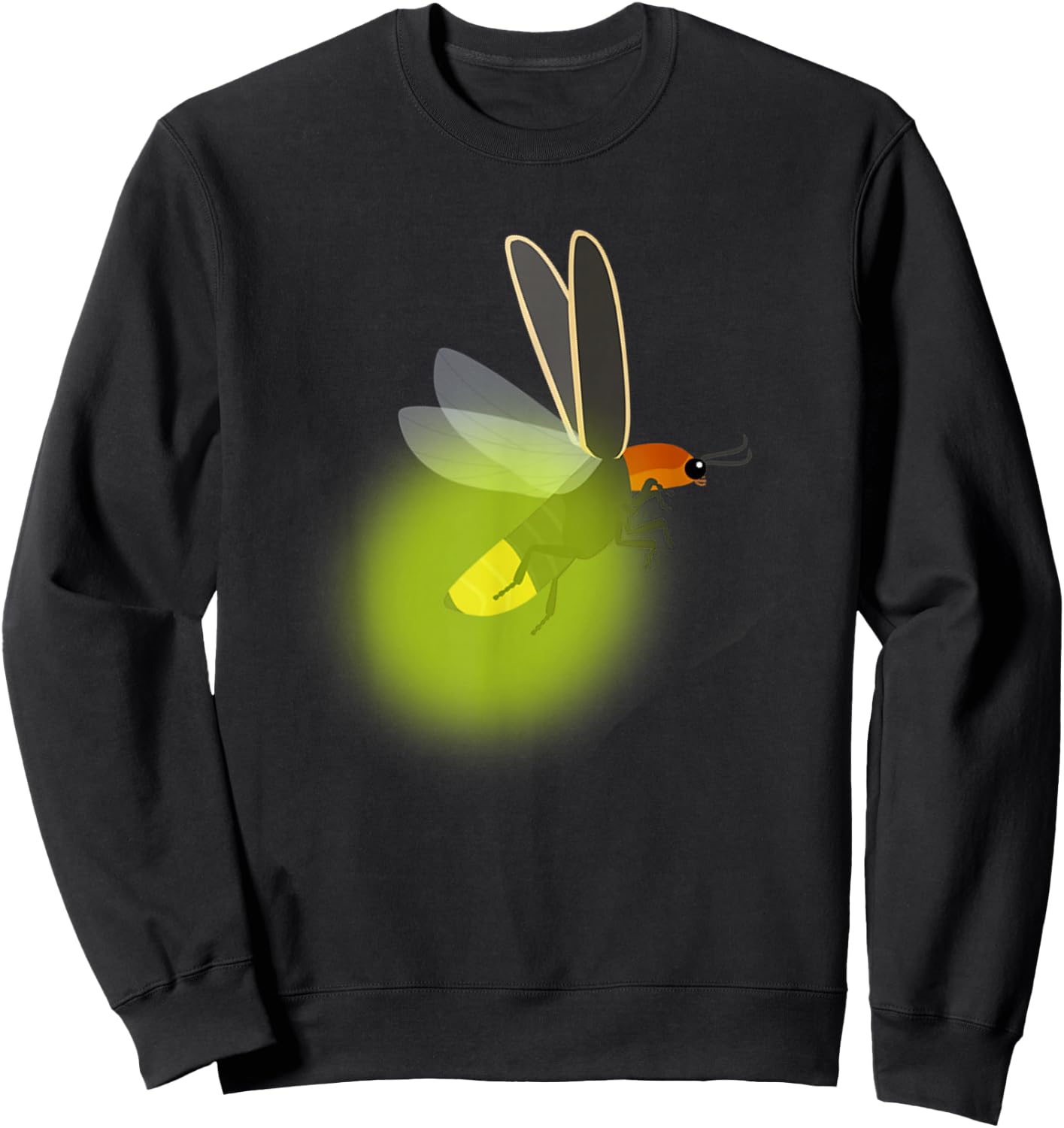 Bugs Insects Entomology Beetle Lightning Bug Sweatshirt - Sweatshirt | Black