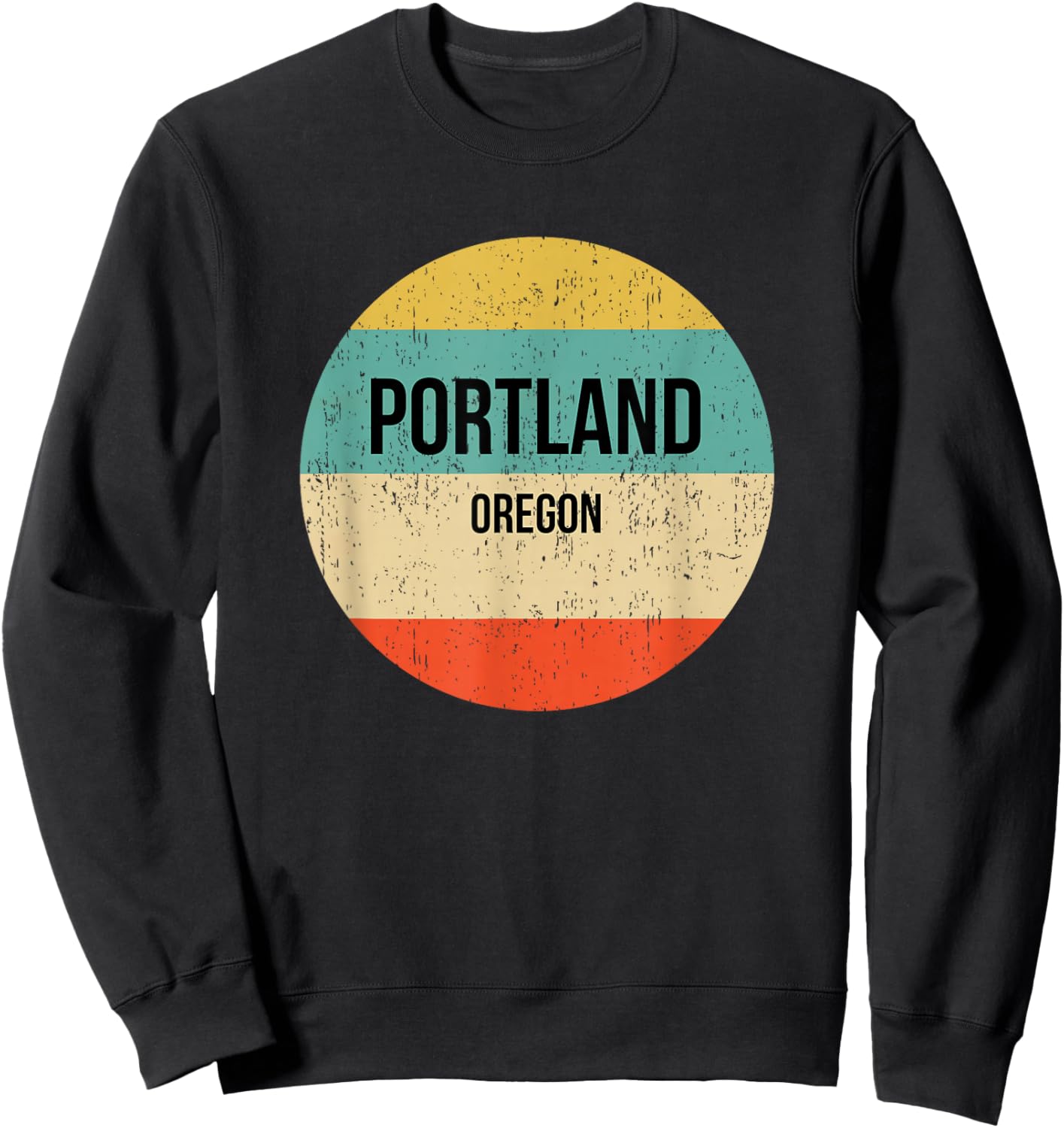 Portland Oregon Shirt | Portland Sweatshirt - Sweatshirt | Black