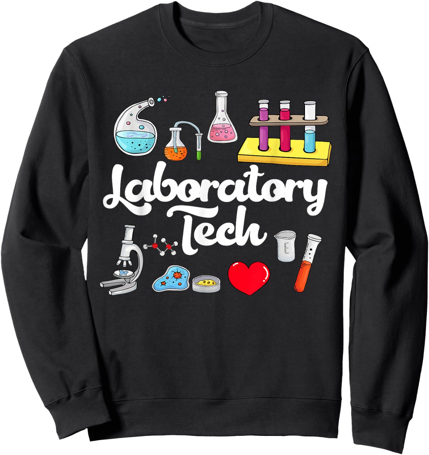 Medical Laboratory Professionals, Lab Week 2026, Labo. Tech Sweatshirt - Sweatshirt | Black