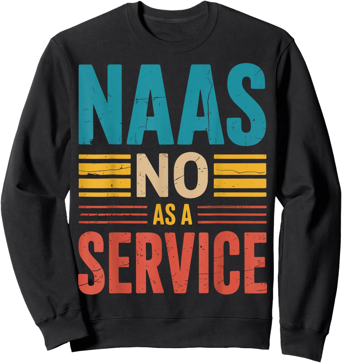 Naas No As A Service Sweatshirt - Sweatshirt | Black