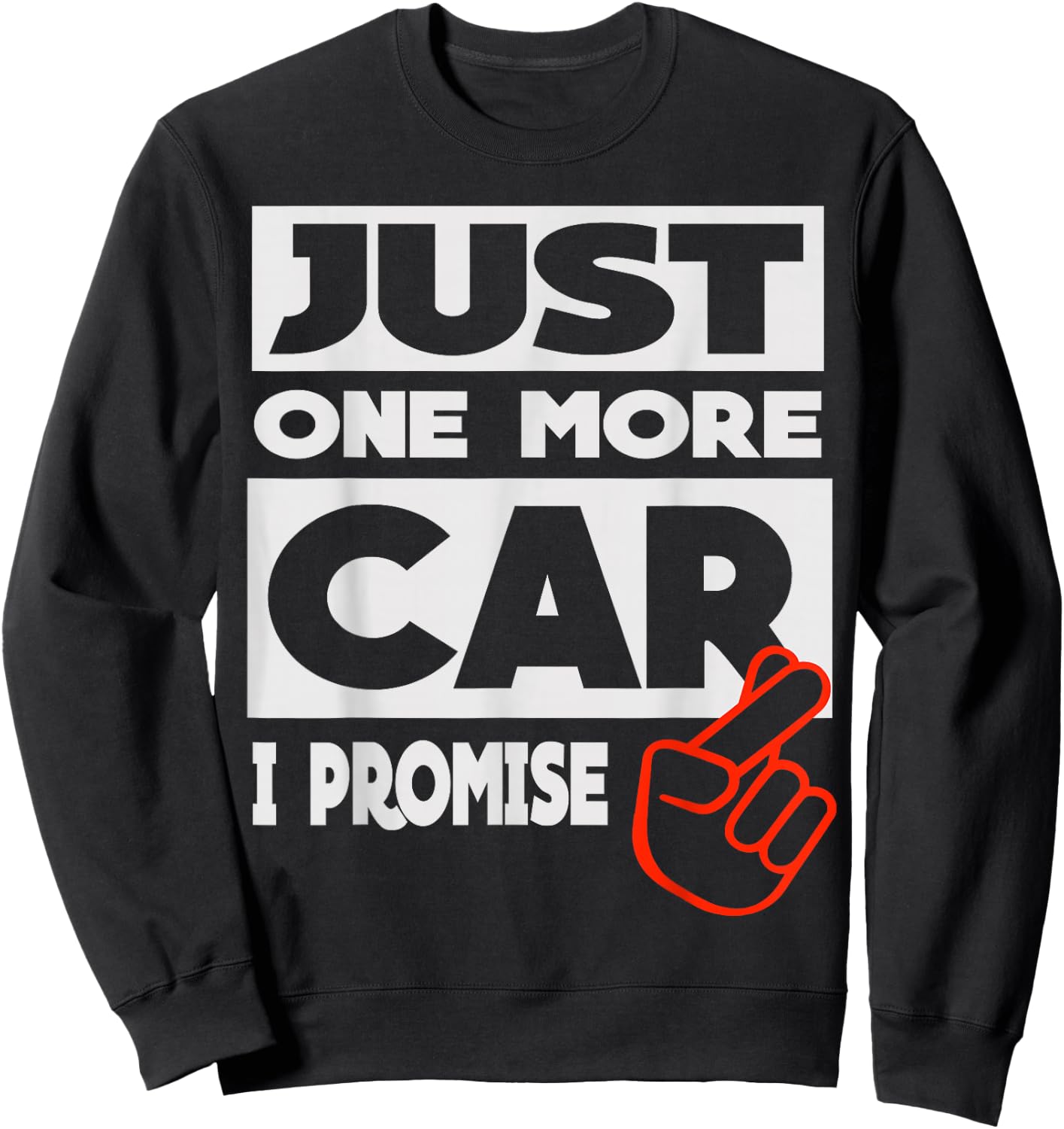 Nur noch ein Auto - verpromchen Sweatshirt - Sweatshirt | Black