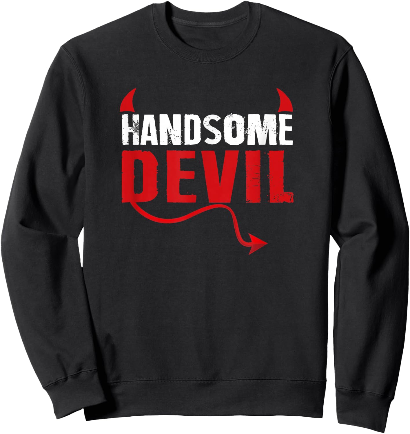 Handsome Devil Halloween 2021 Sweatshirt - Sweatshirt | Black