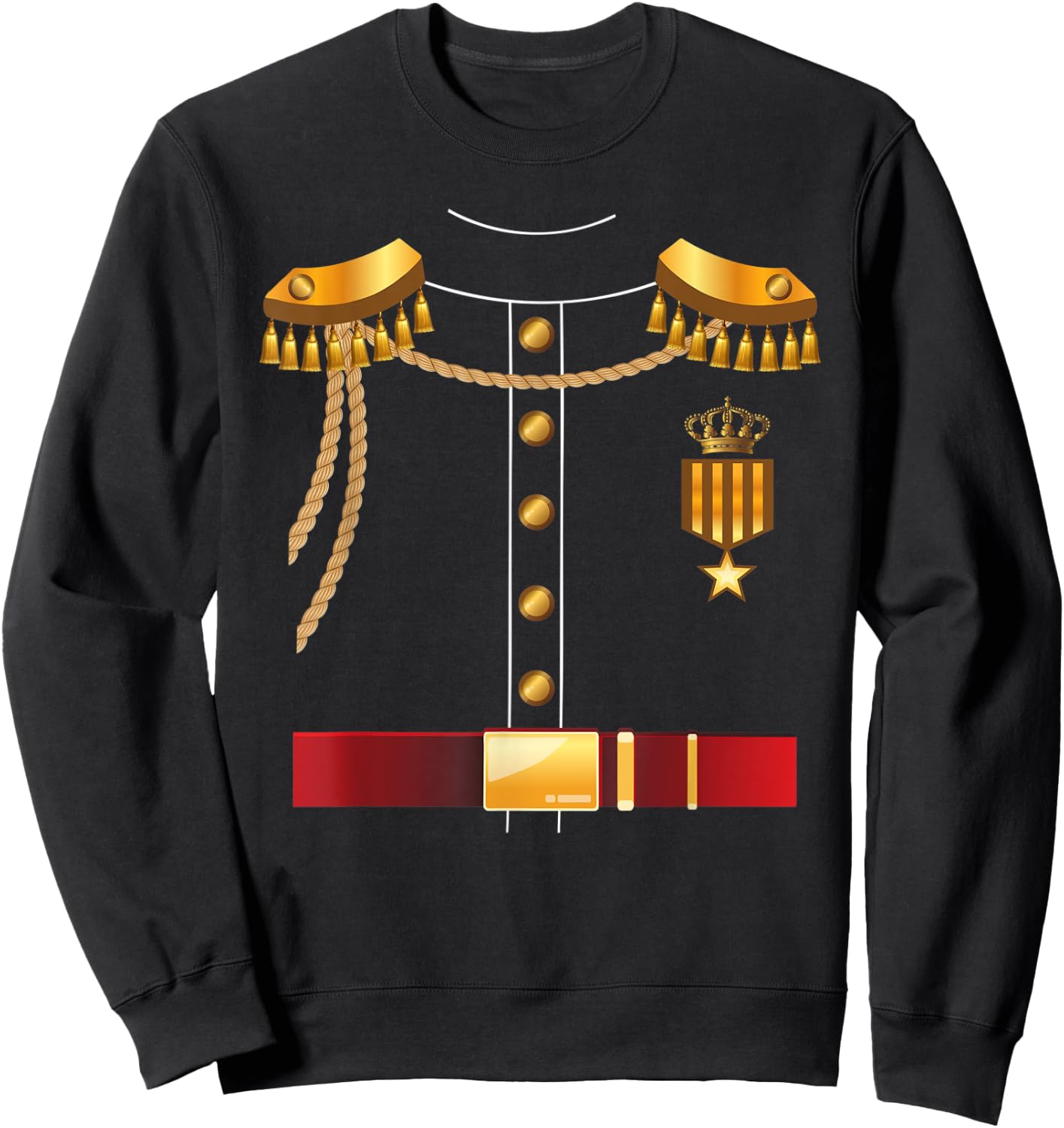 Prince Charming Halloween Costume Men Women gift Sweatshirt - Sweatshirt | Black