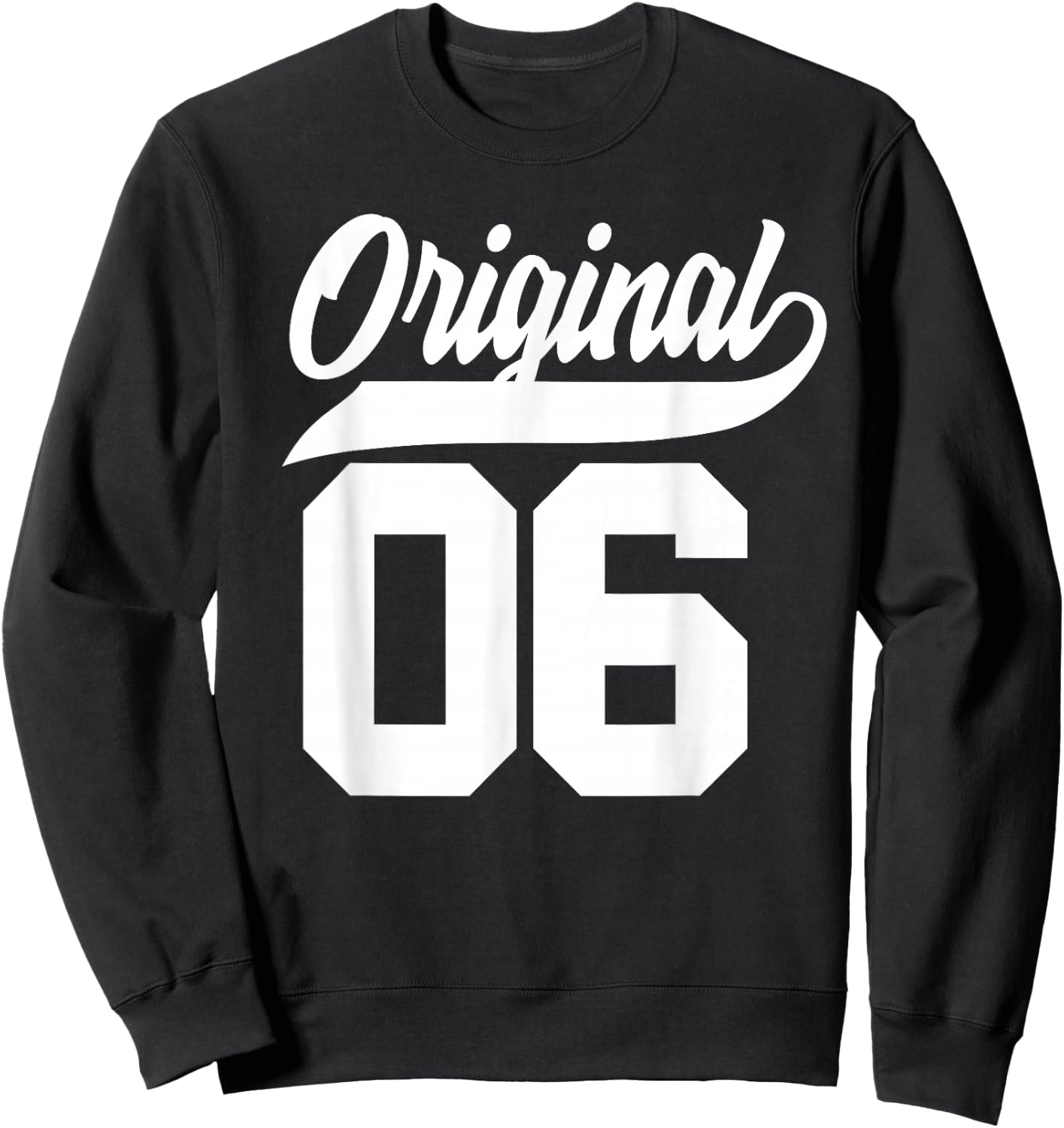 20th Birthday Gift Boys Girls Original Vintage Born 2006 Sweatshirt - Sweatshirt | Black