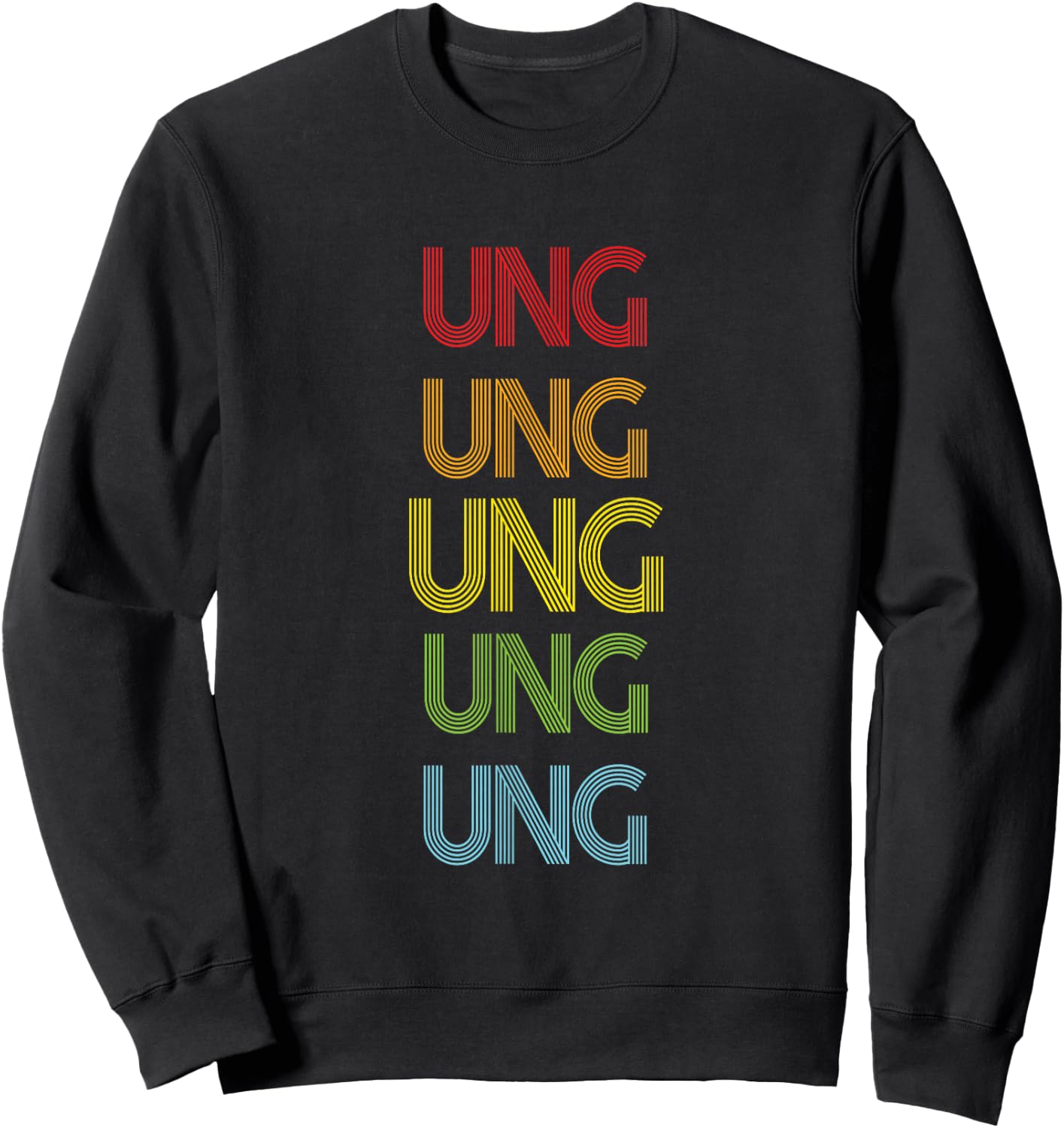 Ung Name Sweatshirt - Sweatshirt | Black
