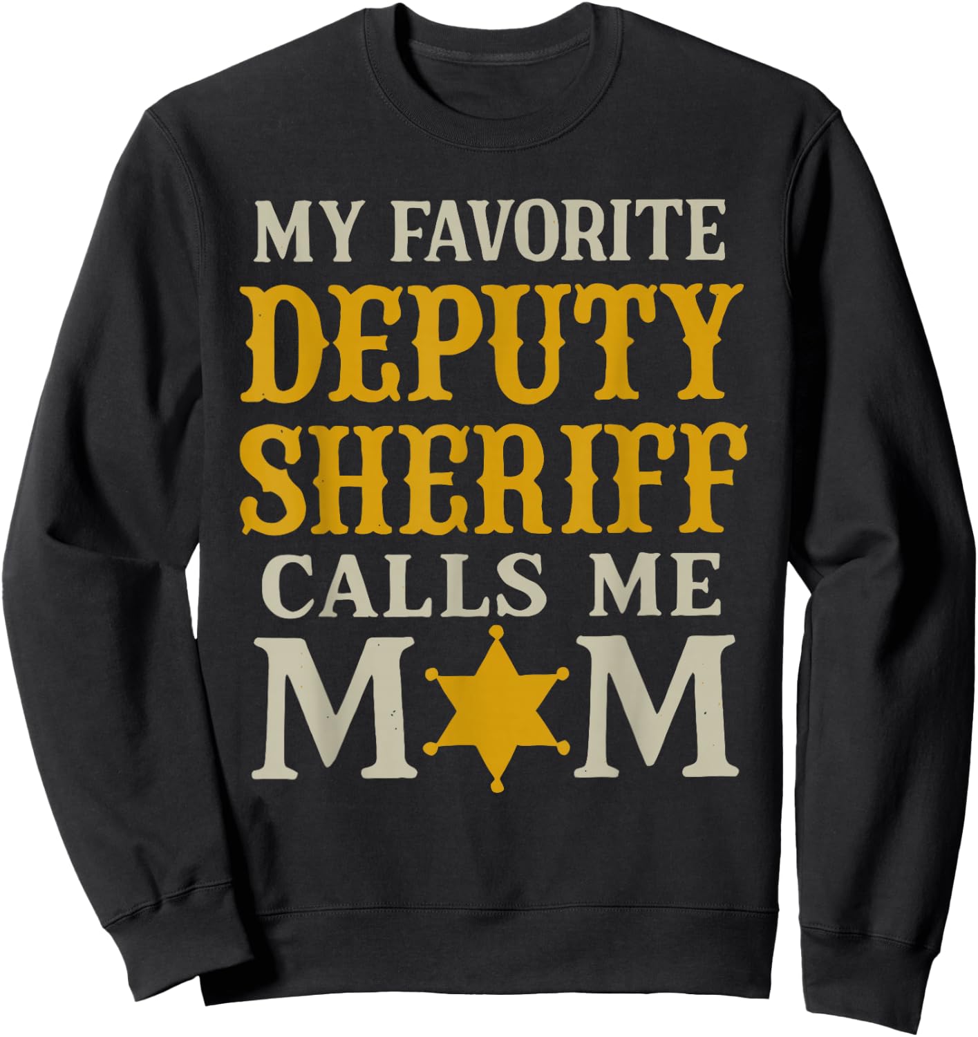 Funny Design Sweatshirt - Sweatshirt | Black