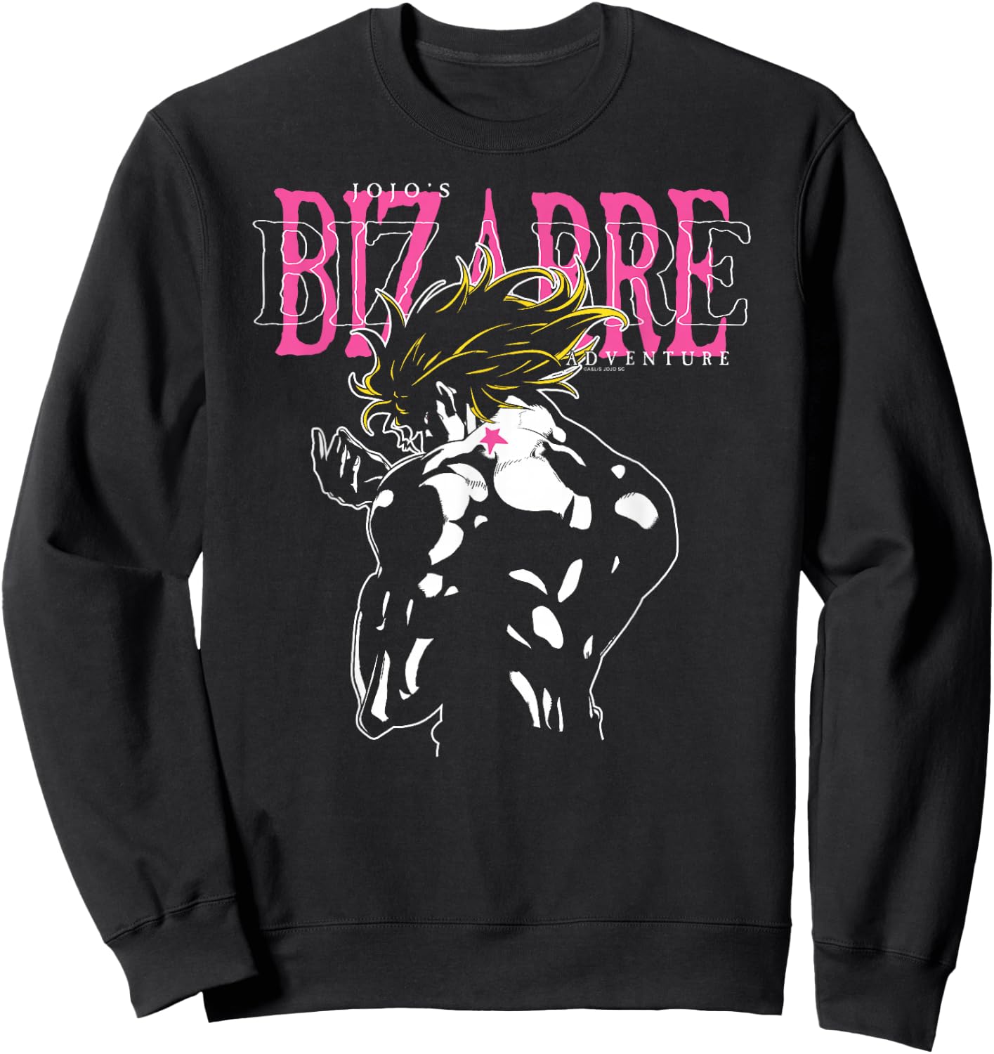JoJo's Bizarre Adventure DIO with Joestar Birthmark Anime Sweatshirt - Sweatshirt | Black