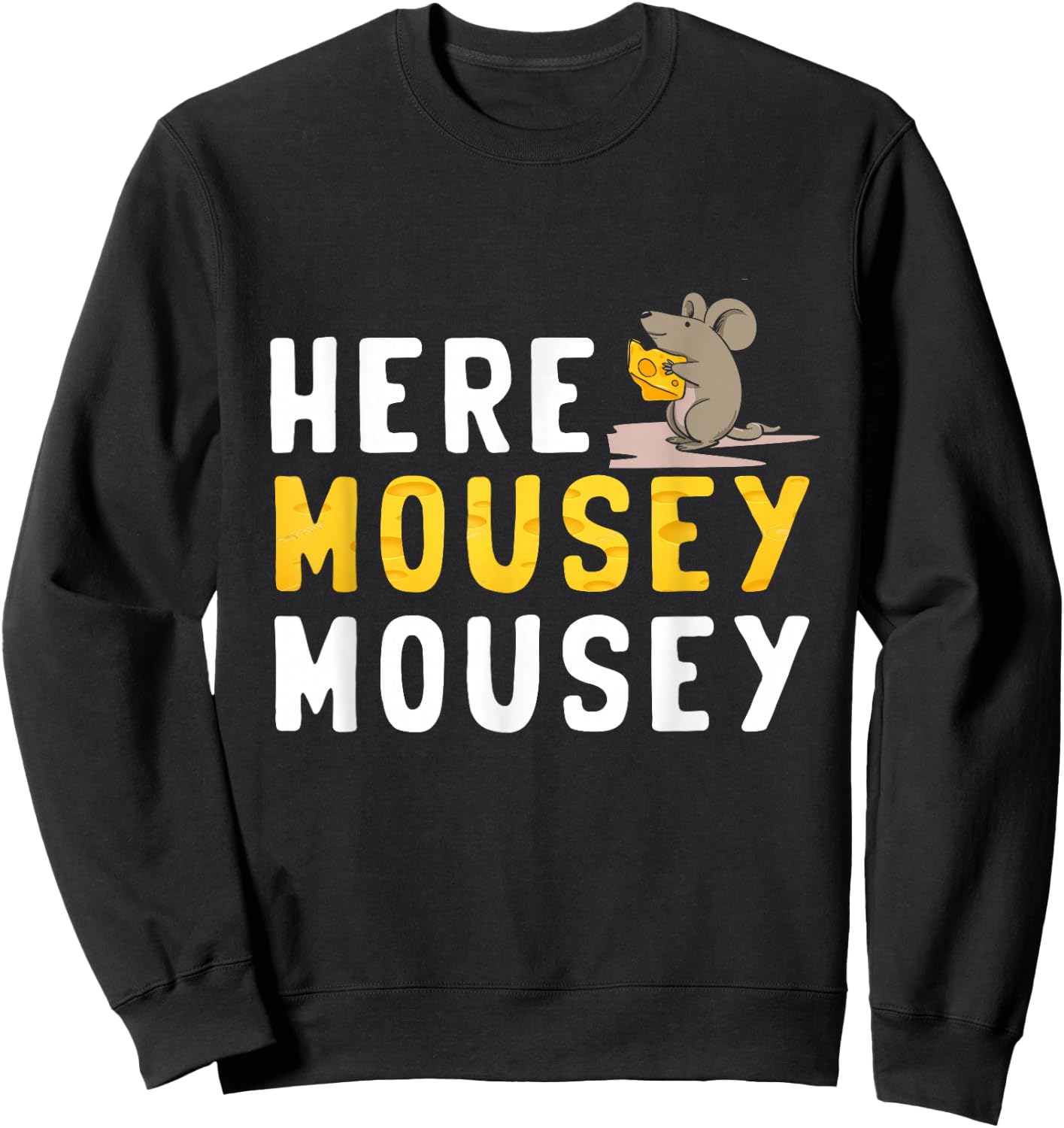 Mouse Gifts Women Children Mice Ratón Mouse Sweatshirt - Sweatshirt | Black