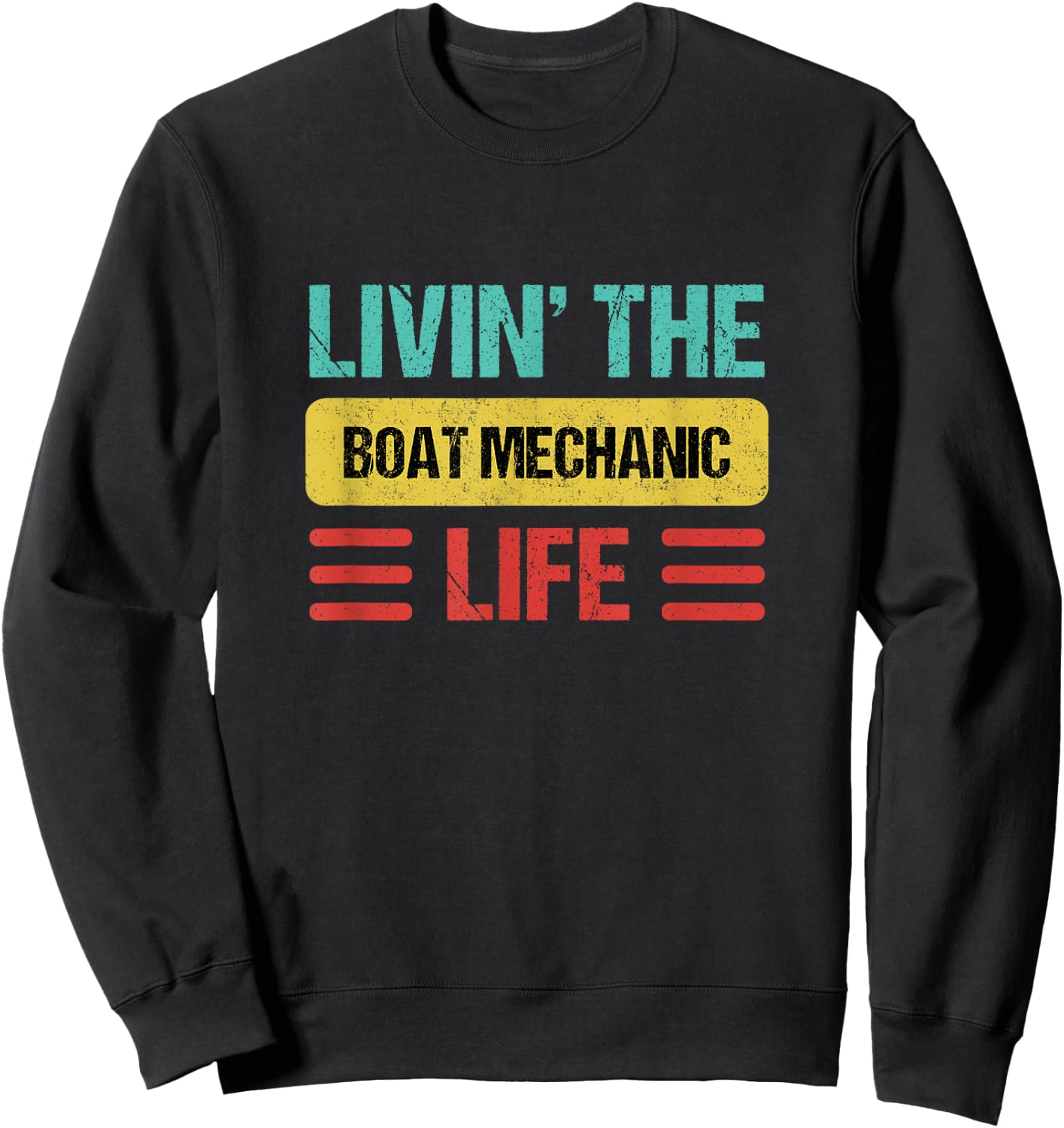 Boat Mechanic Sweatshirt - Sweatshirt | Black