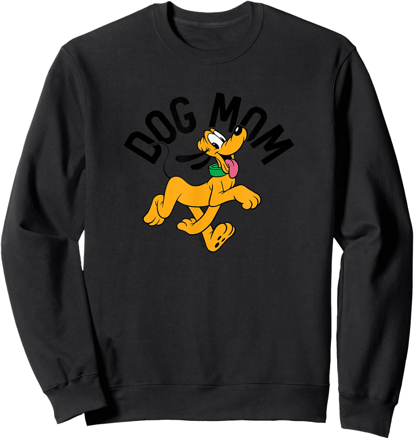 Pluto - Dog Mom Sweatshirt - Sweatshirt | Black