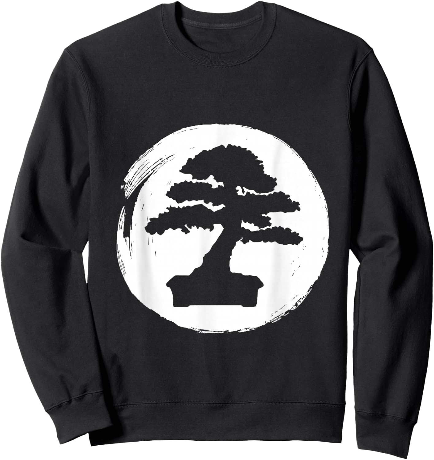 Bonsai Tree Bonsai Tree Zen Master Buddhism Medittaion Sweatshirt - Sweatshirt | Black