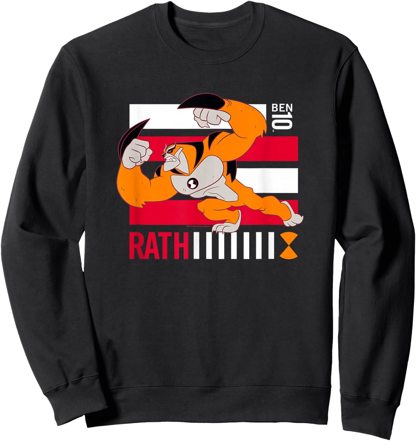 Ben 10 Rath Sweatshirt - Sweatshirt | Black