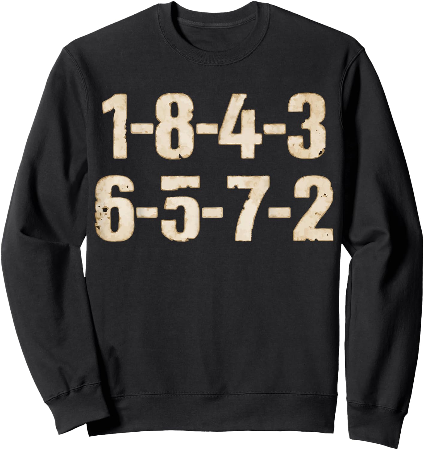 Mechanic V8 Engine Firing Order Car Sweatshirt - Sweatshirt | Black
