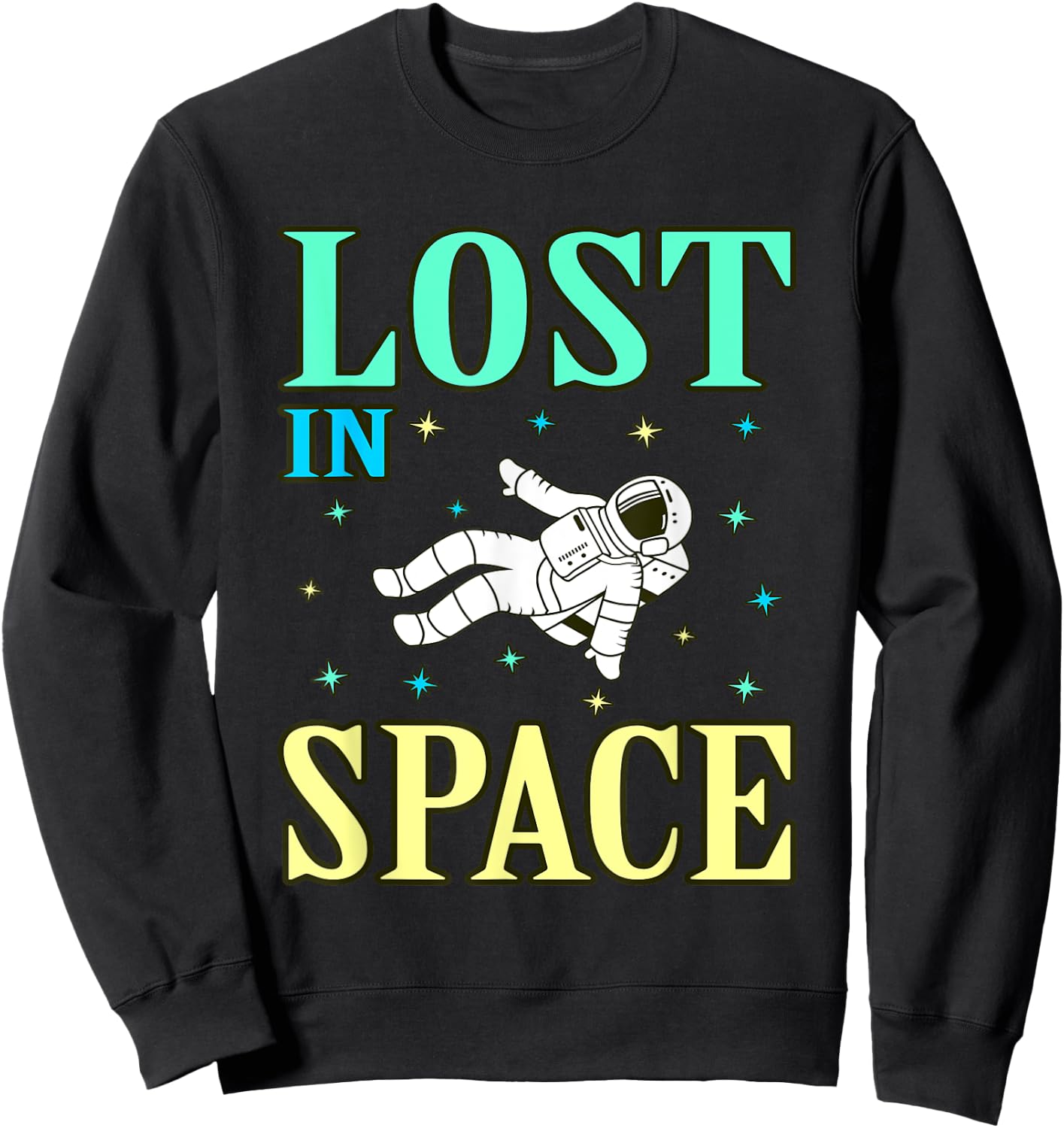 Lost In Space Sweatshirt - Sweatshirt | Black