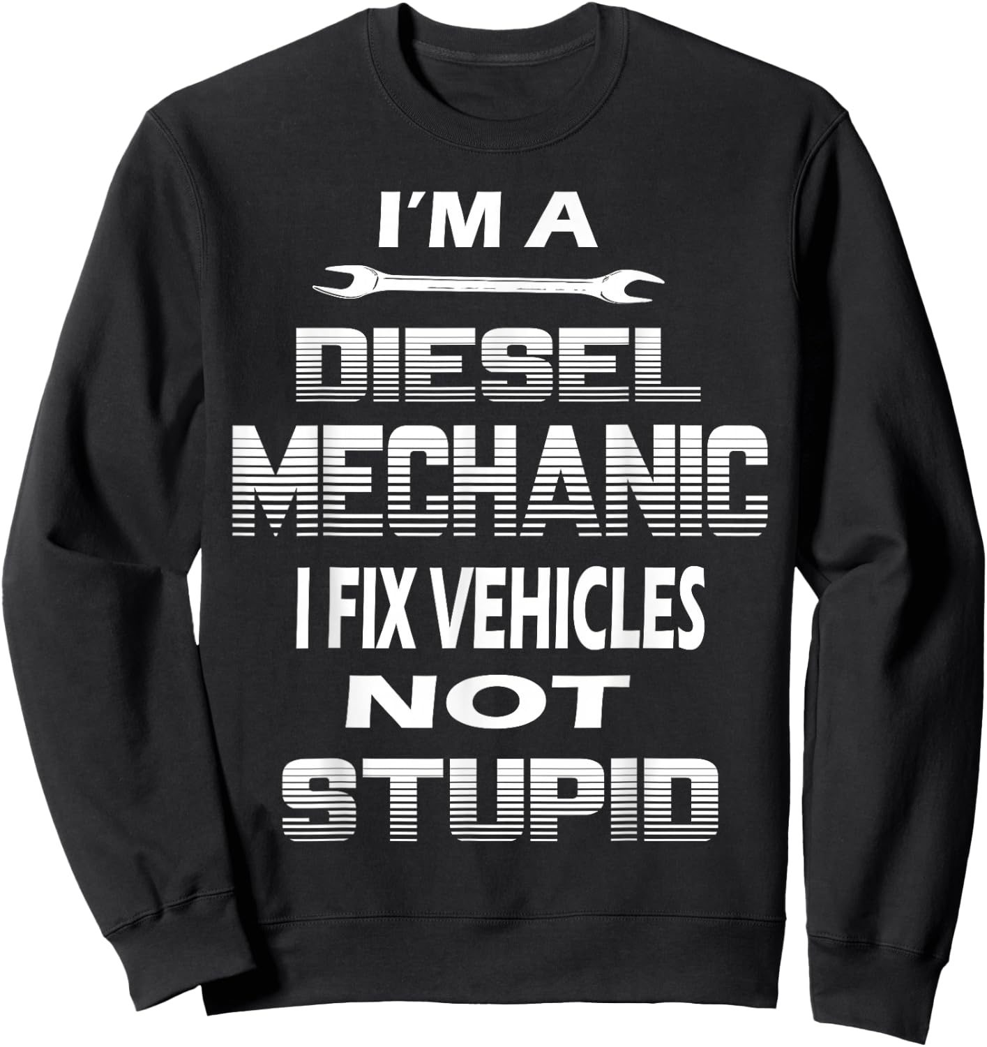 Diesel Mechanics Uniform T Shirt Diesel Tech Shirt Sweatshirt - Sweatshirt | Black