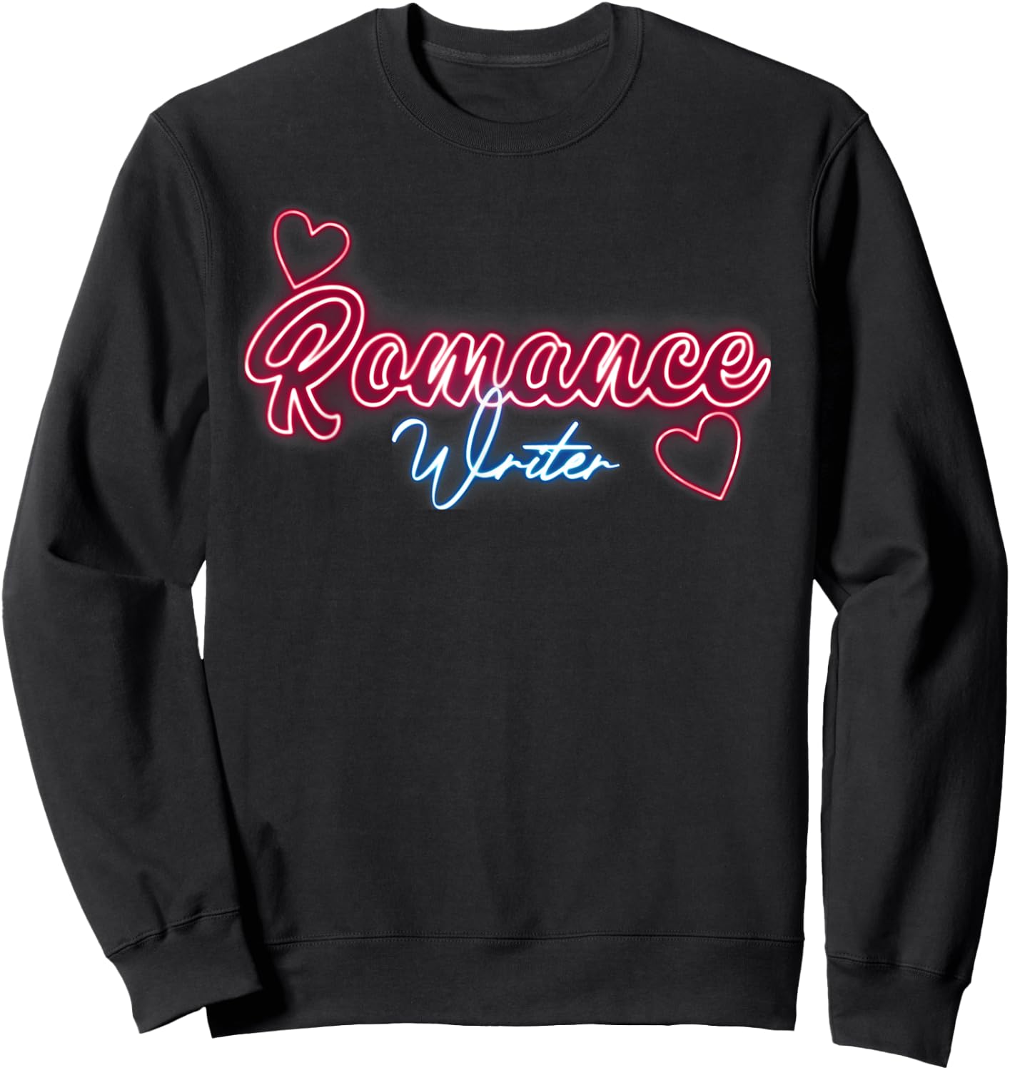 Romance Writer Book Author Literary Novelist Writing Genre Sweatshirt - Sweatshirt | Black