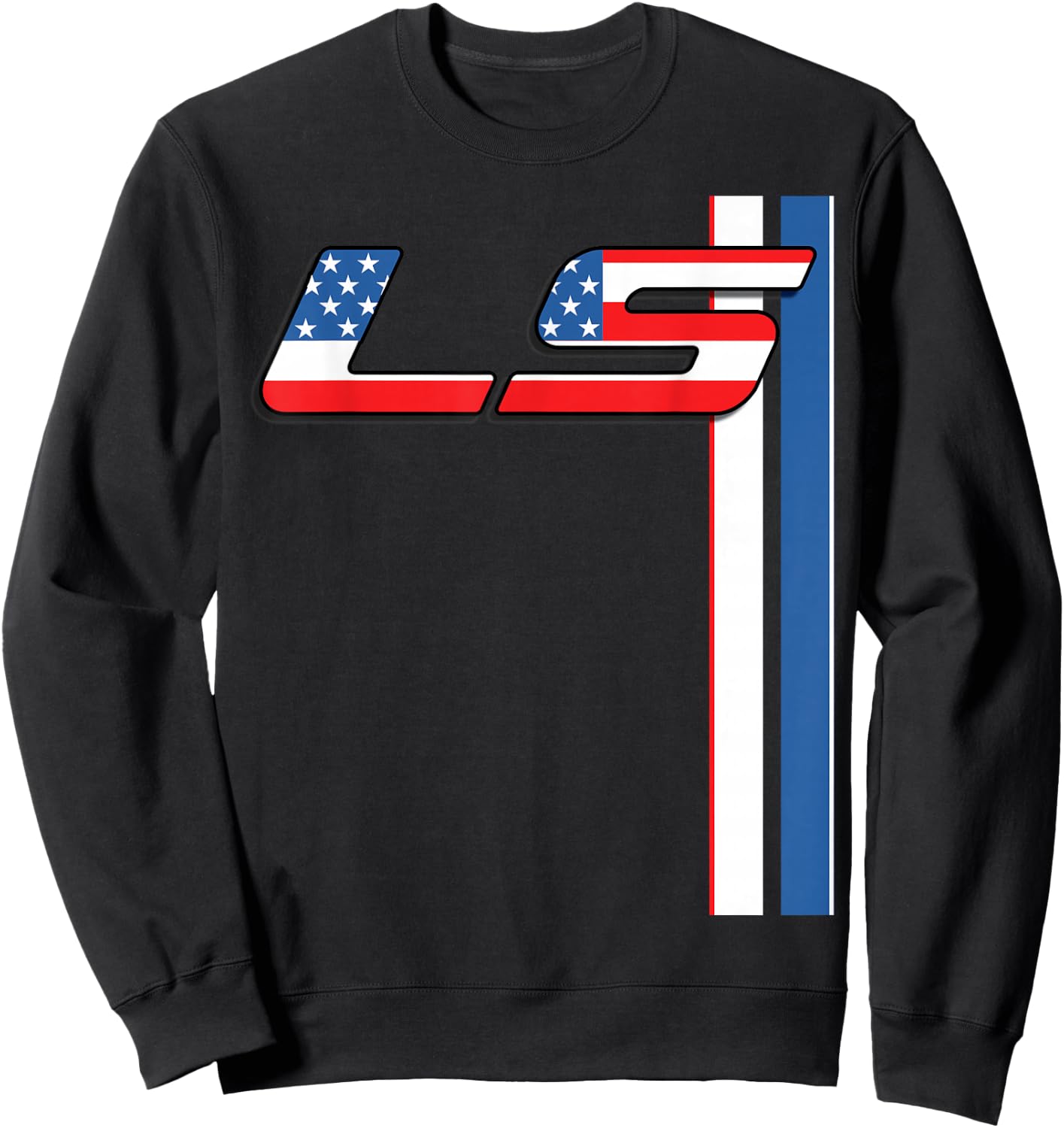 5.3L LS 427 V8 Turbo Drag Car Sweatshirt - Sweatshirt | Black