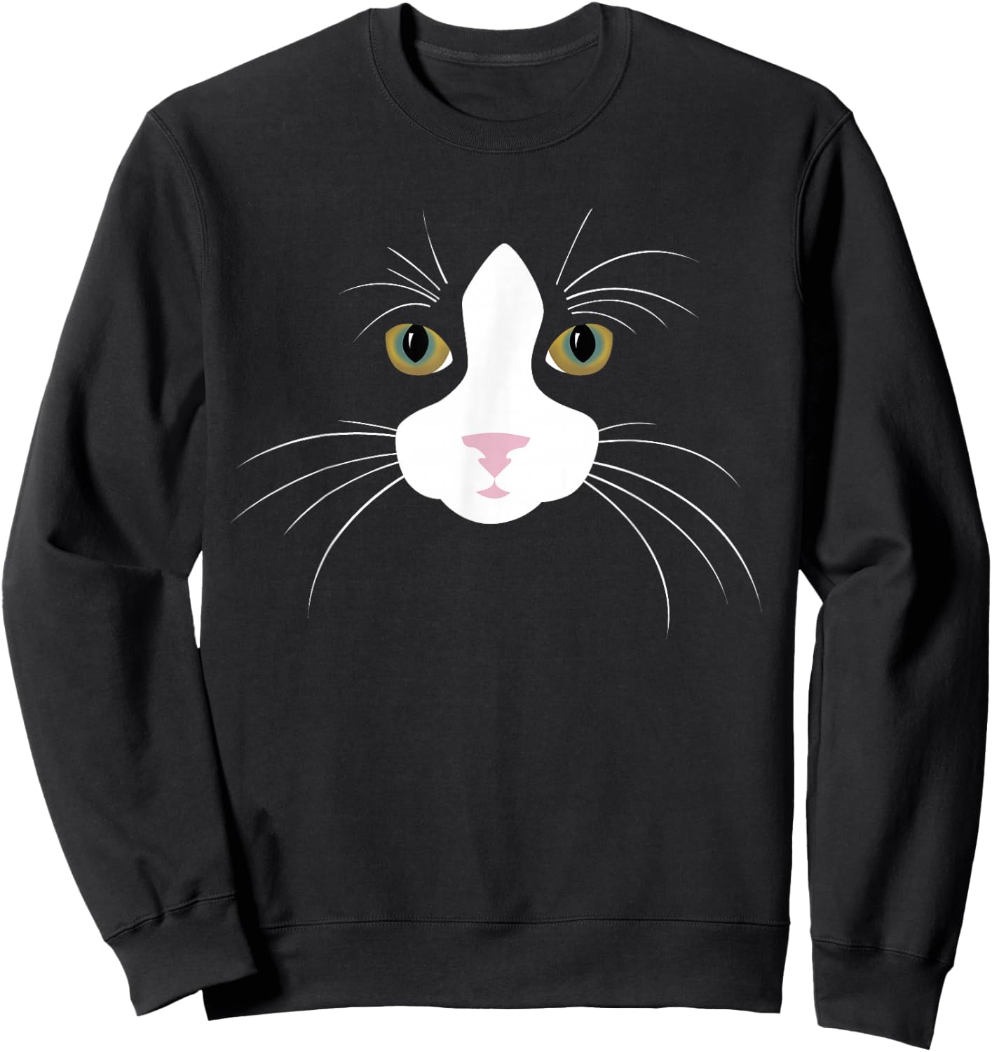 Tuxedo Cat Sweatshirt - Sweatshirt | Black