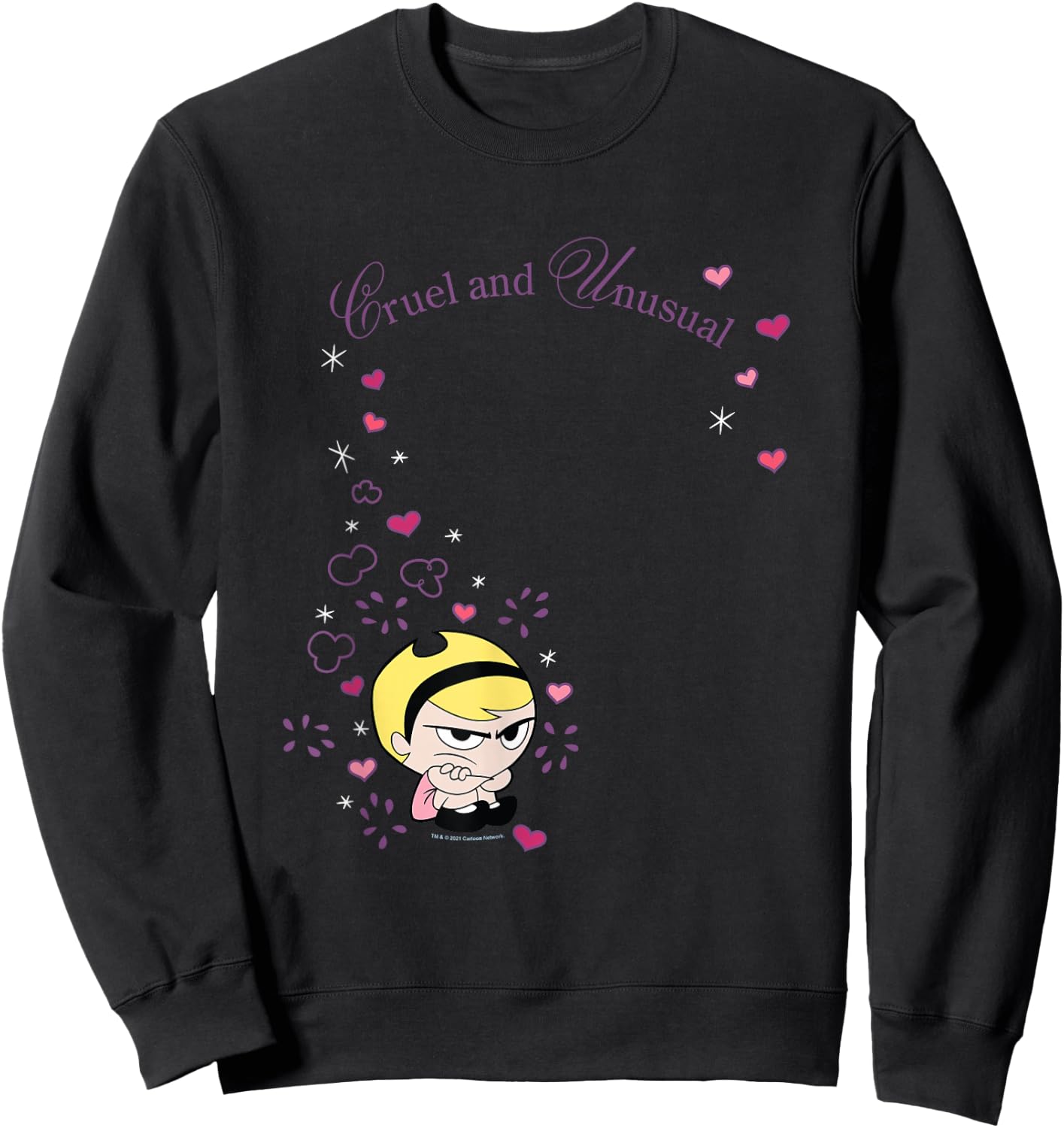 The Grim Adventures of Billy & Mandy Mandy Cruel and Unusual Sweatshirt - Sweatshirt | Black