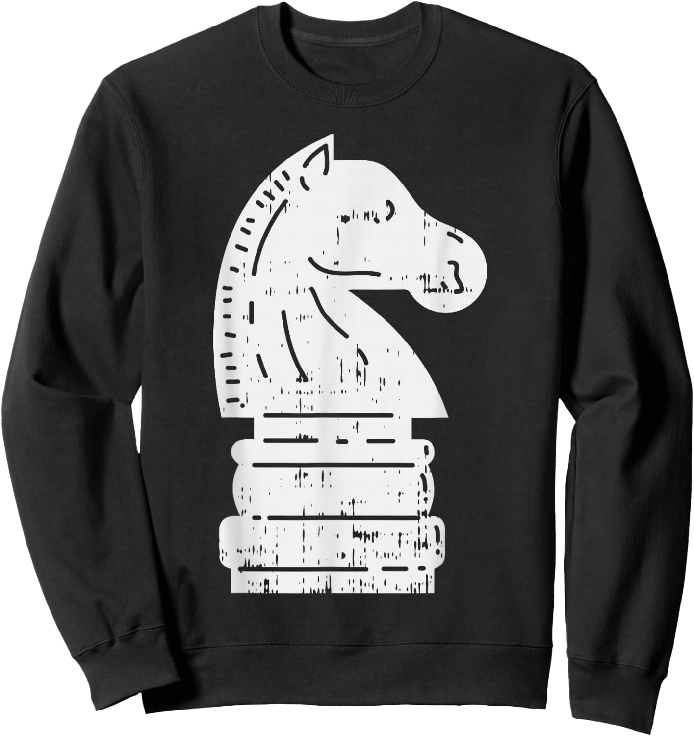 Knight Chess Piece Shirt Halloween Family Matching Costume Sweatshirt - Sweatshirt | Black