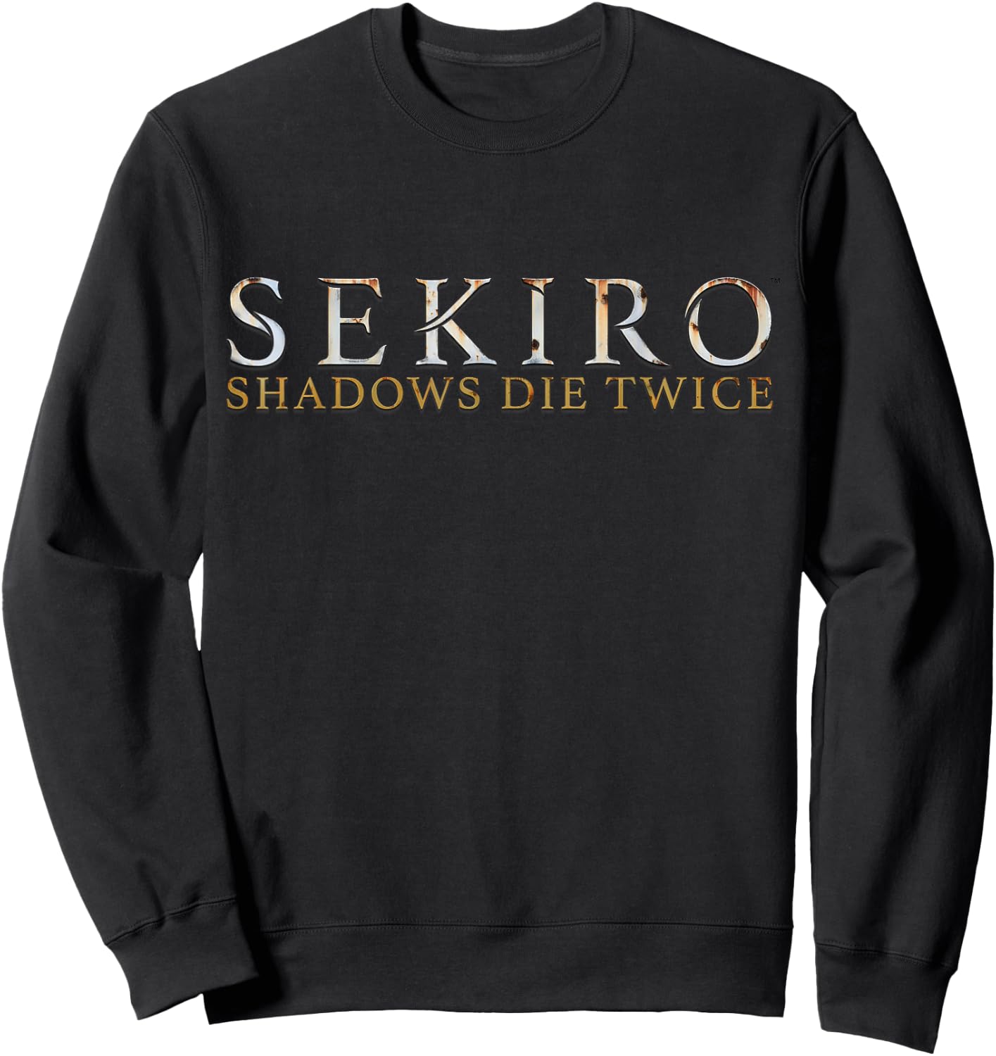 Sekiro Shadows Die Twice Logo Sweatshirt - Sweatshirt | Black