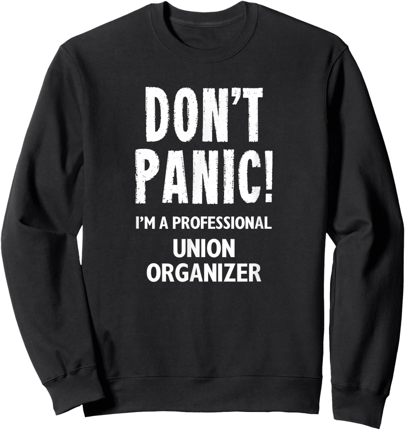 Union Organizer Sweatshirt - Sweatshirt | Black