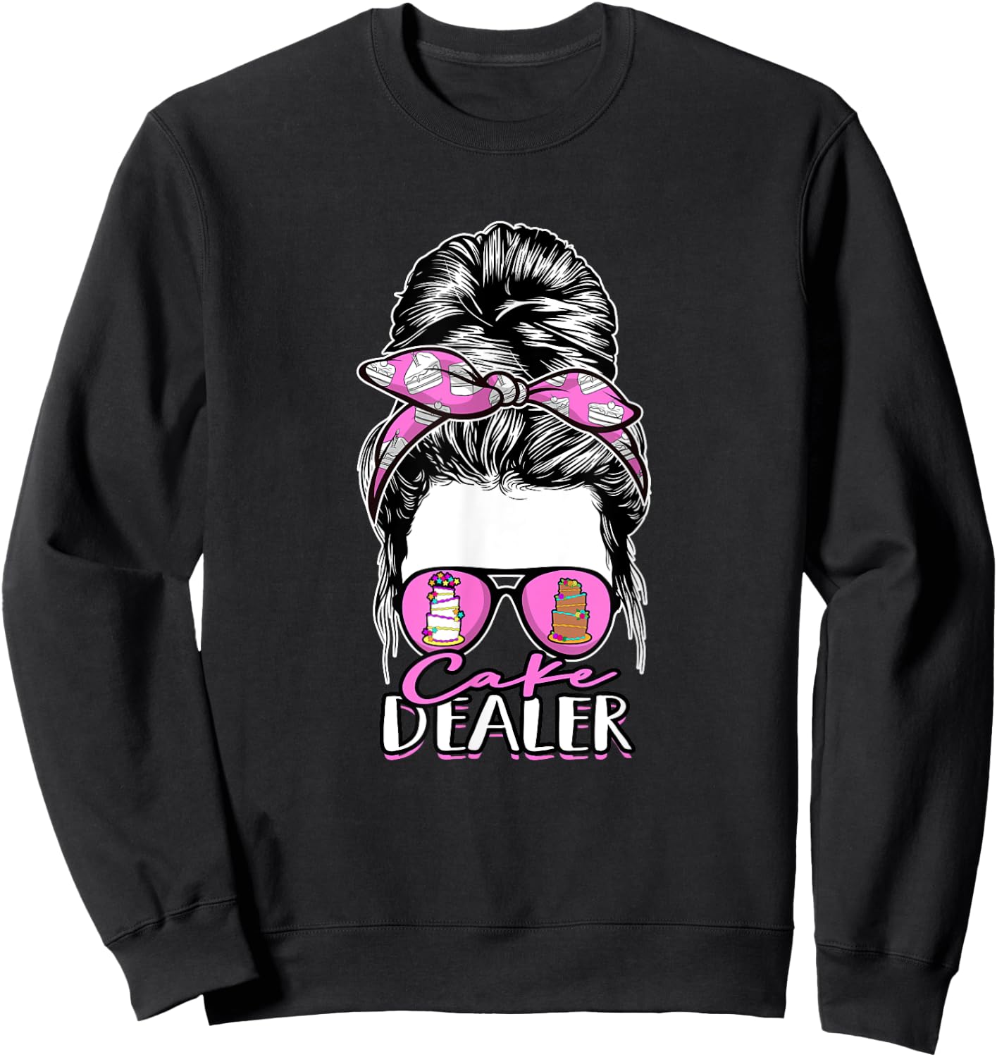CAKE DEALER - Cake Sweatshirt - Sweatshirt | Black