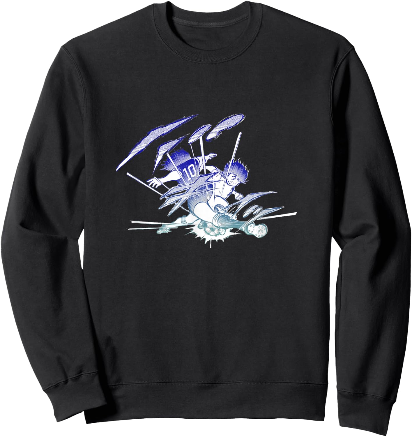 Captain TSUBASA gradation (battle) Sweatshirt - Sweatshirt | Black