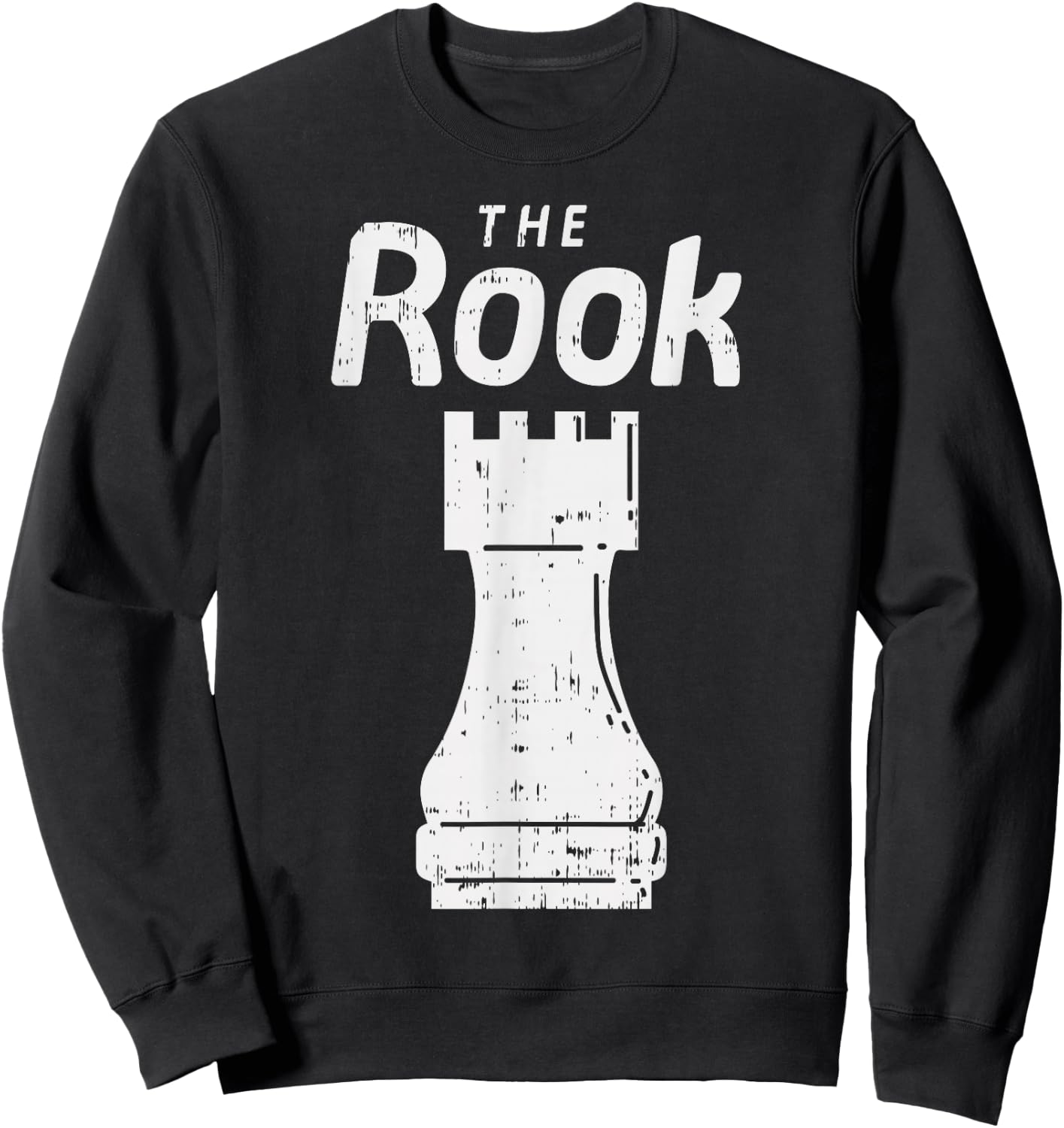 Halloween Chess Piece The Rook Shirt Matching Costume Sweatshirt - Sweatshirt | Black
