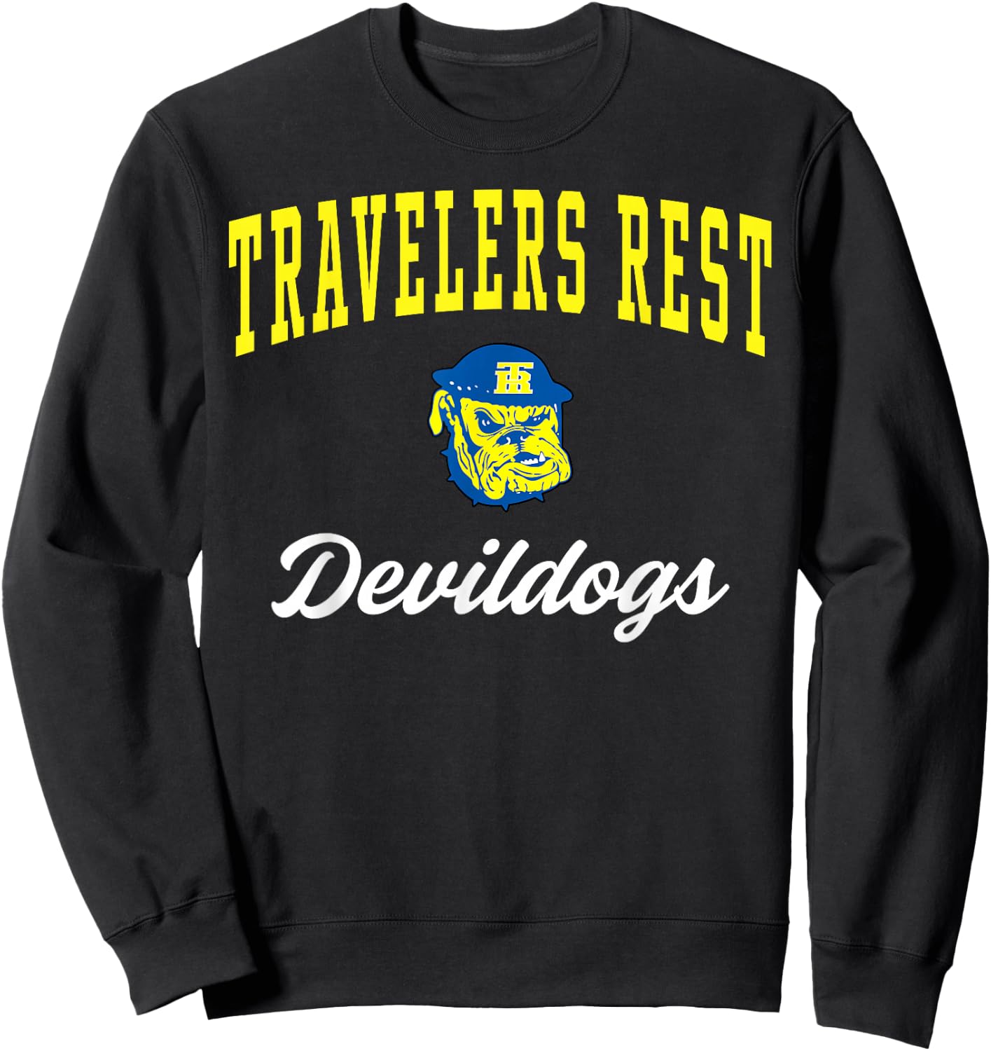 Travelers Rest High School Devildogs C3 Sweatshirt - Sweatshirt | Black