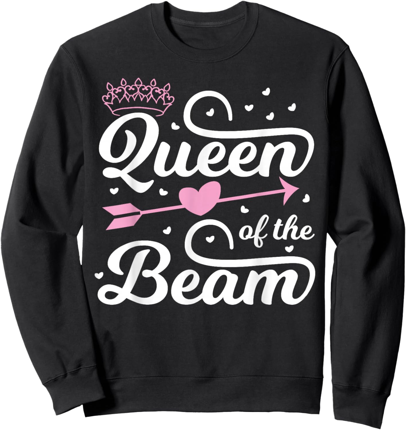 Gymnastics Outfit & Clothing - Gymnast Queen of the Beam Sweatshirt - Sweatshirt | Black