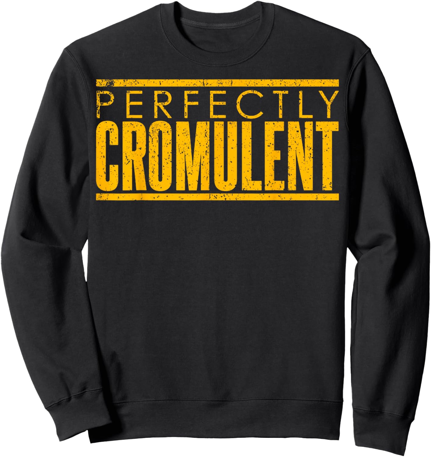 Vintage A Perfectly Cromulent Word Sweatshirt - Sweatshirt | Black