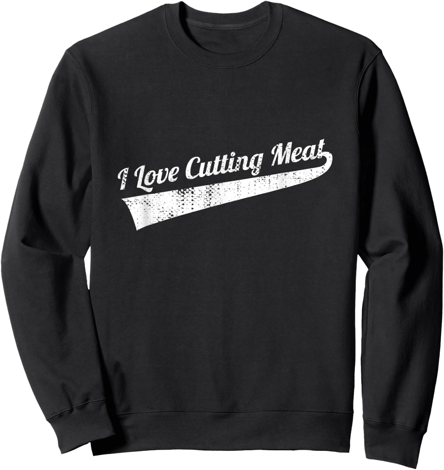 Cutting Meat Butcher Sweatshirt - Sweatshirt | Black