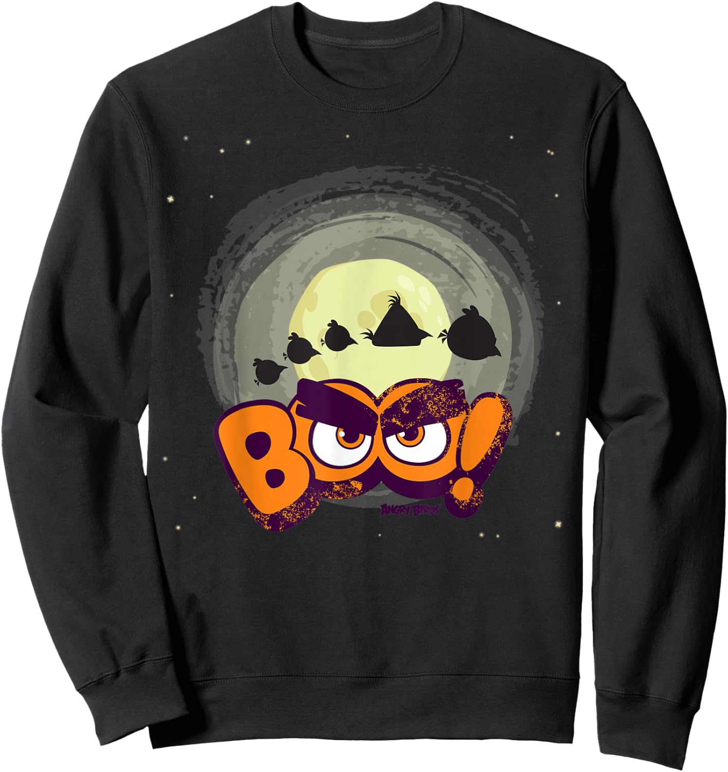 Angry Birds Halloween Boo Official Merchandise Sweatshirt - Sweatshirt | Black