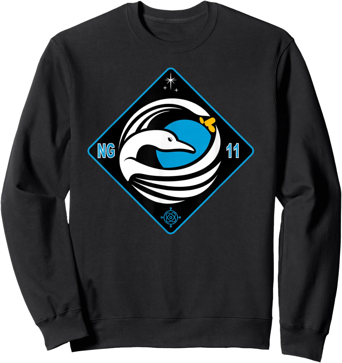 NASA insignia Northrop Grumman NG-11 Cygnus Resupply Flight Sweatshirt - Sweatshirt | Black