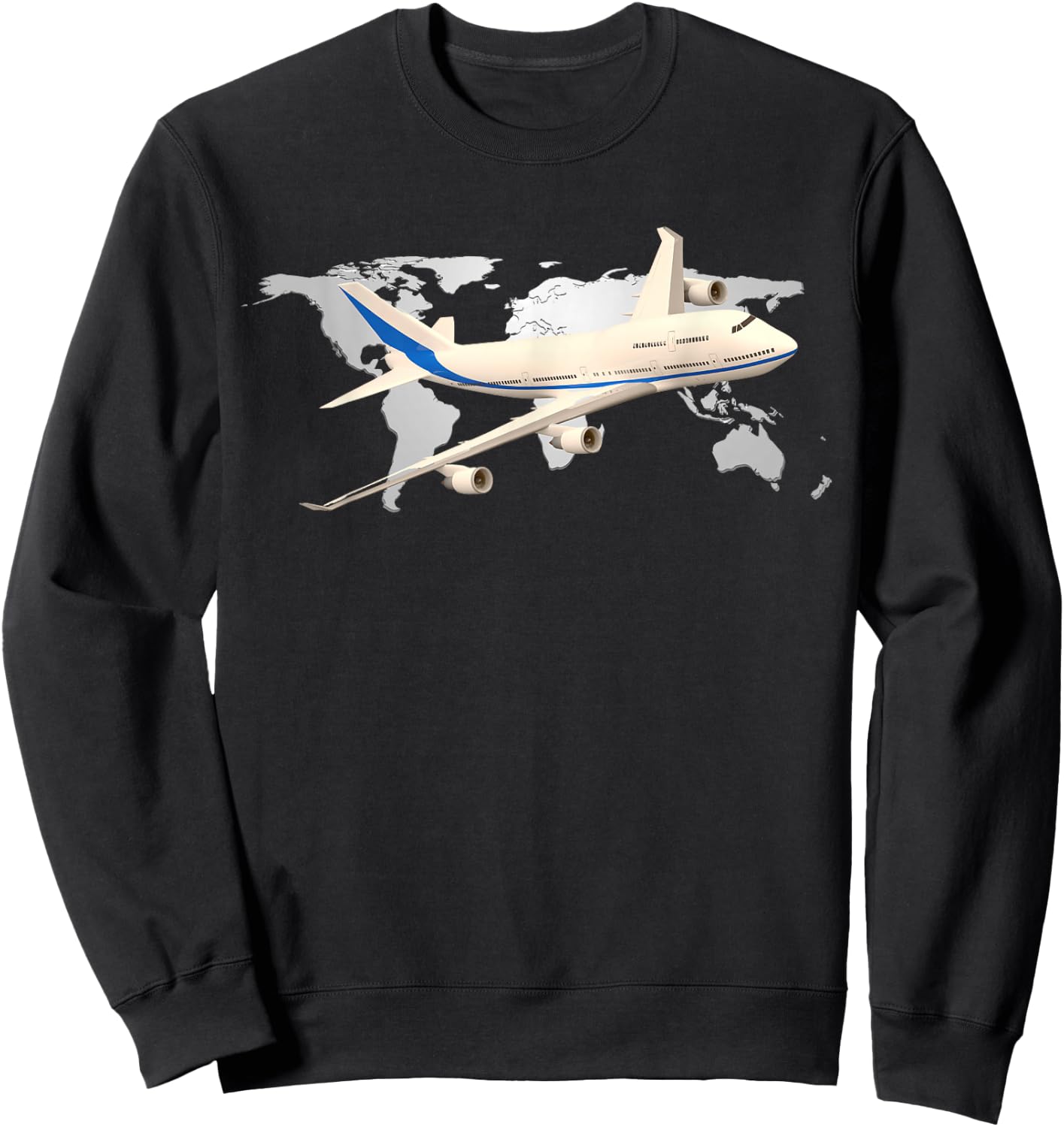 747 Sweatshirt - Sweatshirt | Black