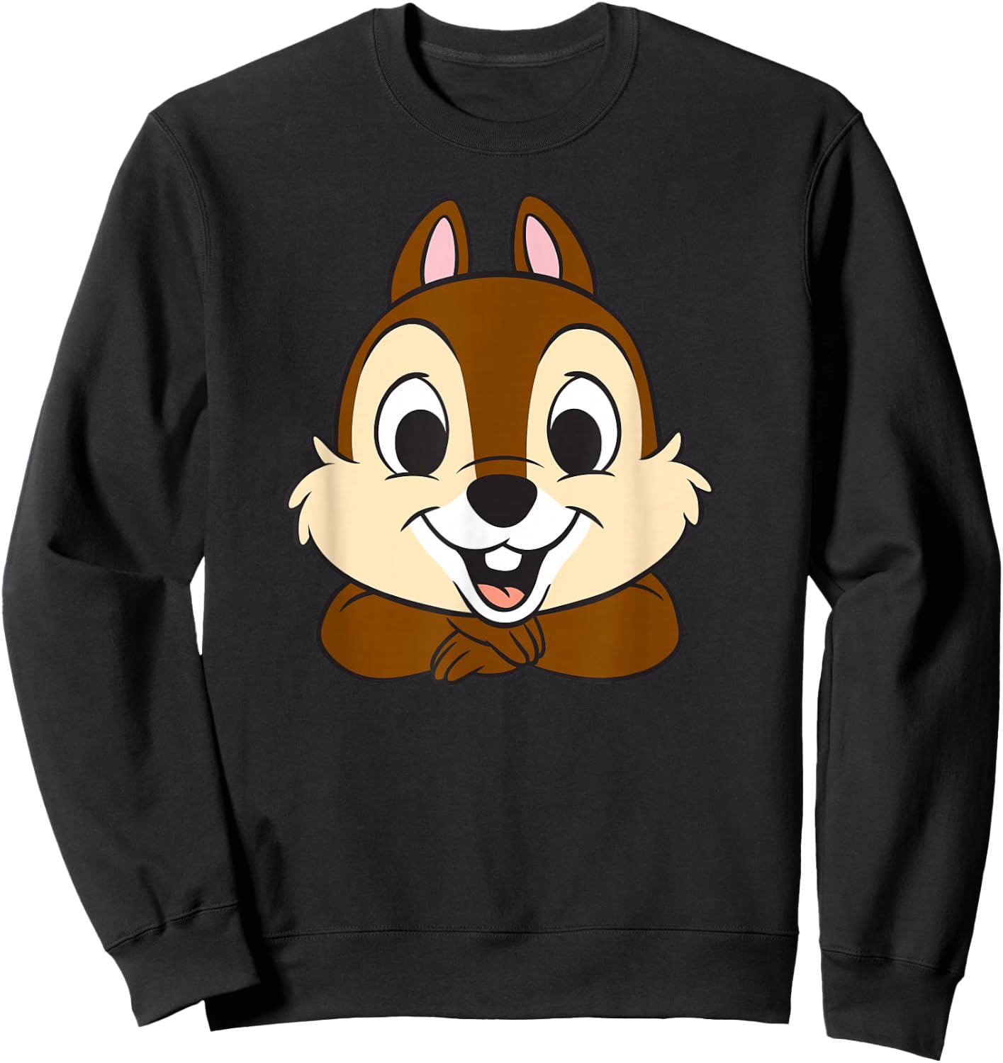 Chip 'N Dale Rescue Rangers - Chip Chipmunk Sweatshirt - Sweatshirt | Black