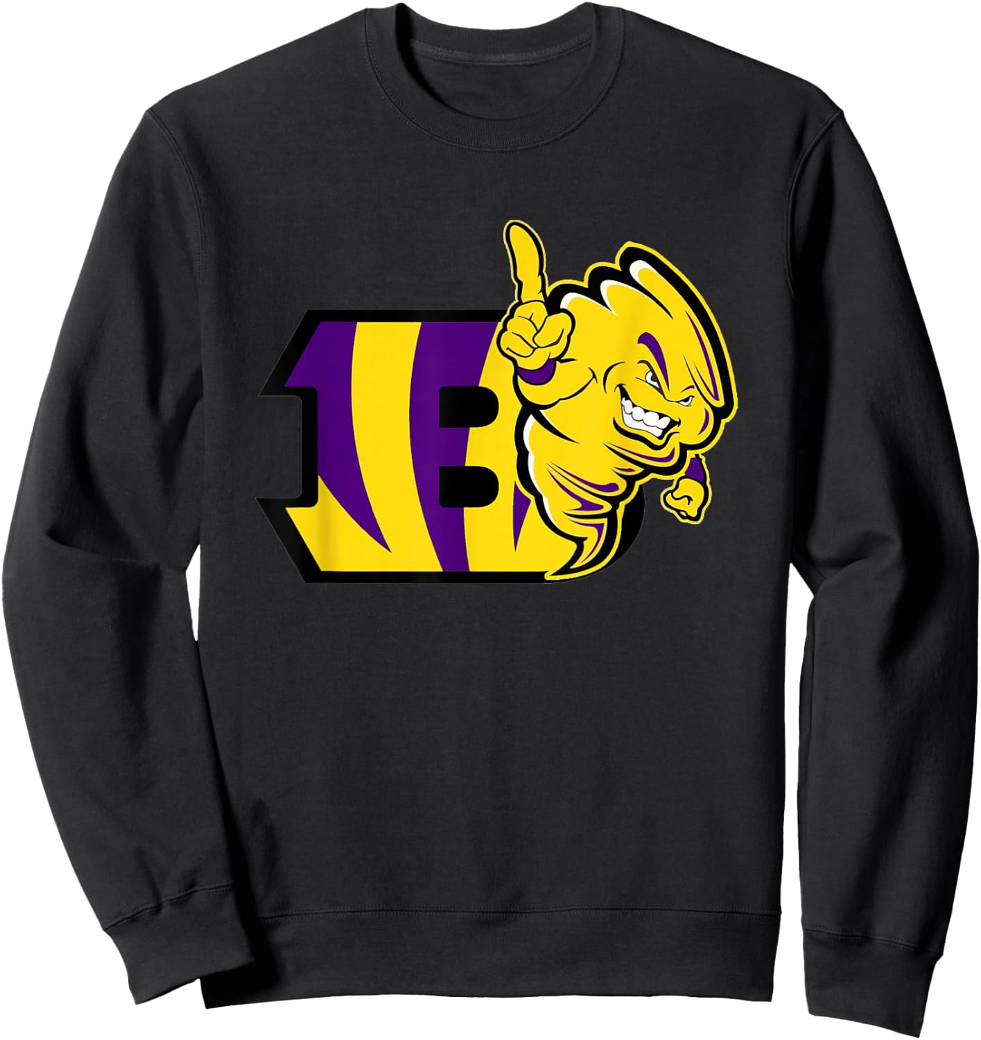 Galveston Ball High School Mascot Alumni Clothing & Apparel Sweatshirt - Sweatshirt | Black