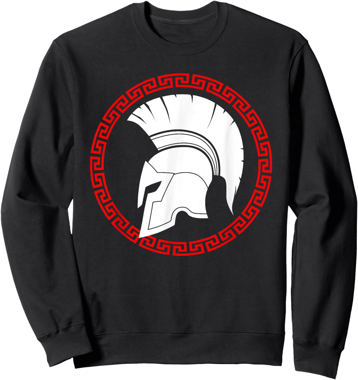 Sparta Spartan Warrior Greece Gift Sweatshirt - Sweatshirt | Black