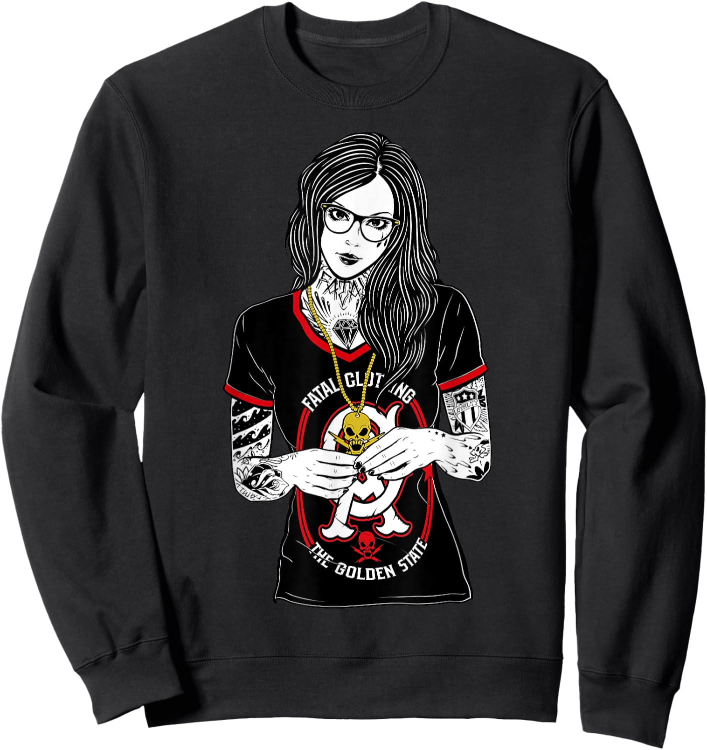 Goldie Sweatshirt - Sweatshirt | Black