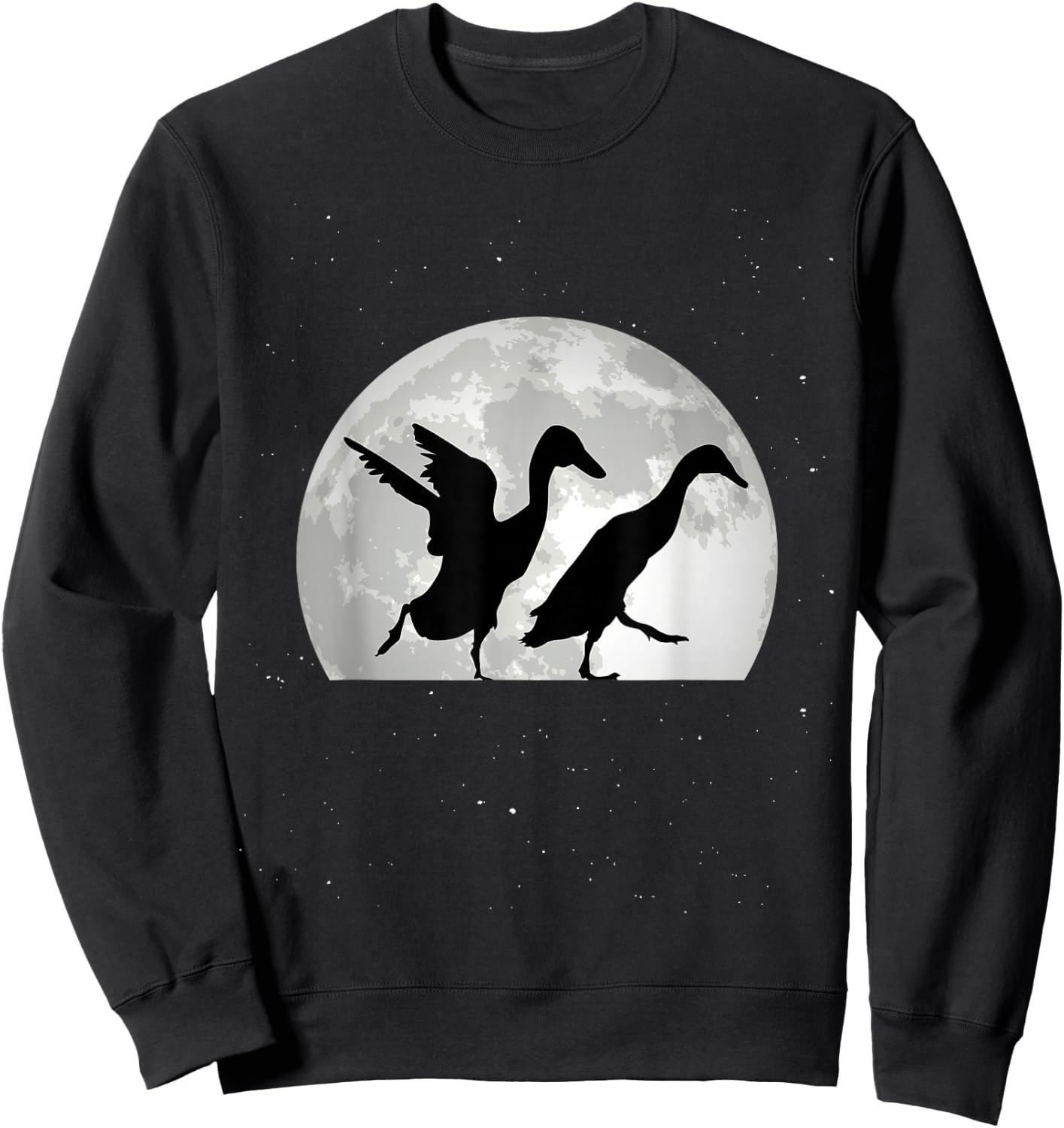 Running Duck Moon Runner Duck Sweatshirt - Sweatshirt | Black
