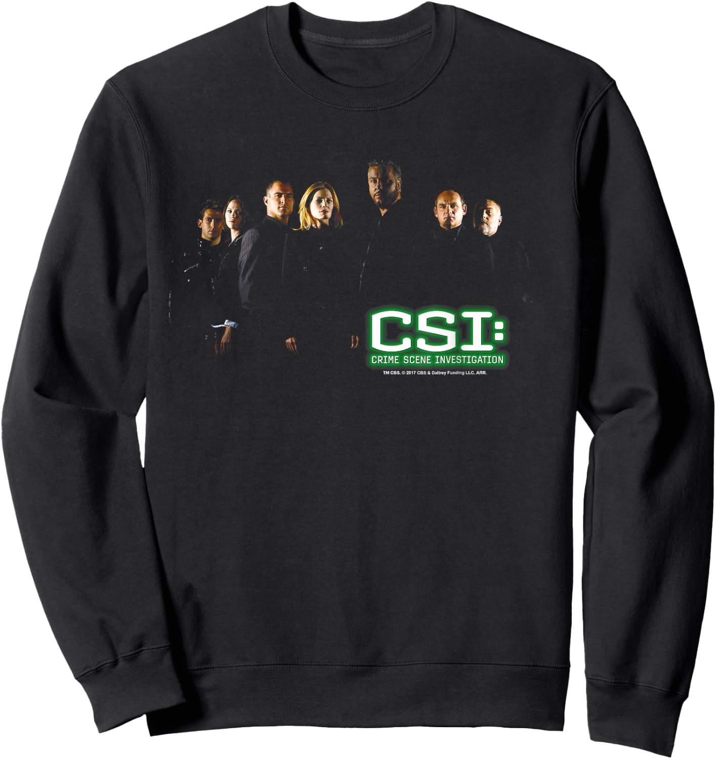 CSI Shadow Cast Sweatshirt - Sweatshirt | Black